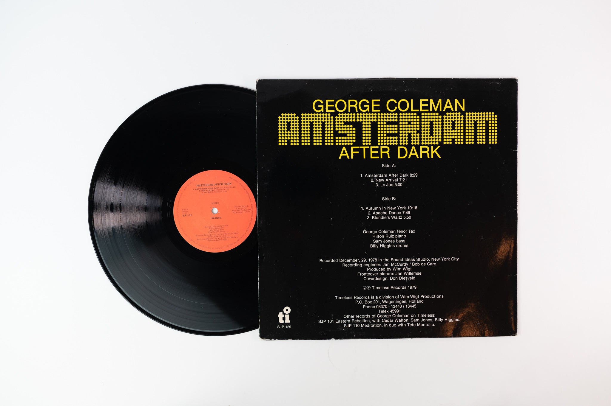 George Coleman - Amsterdam After Dark on Timeless Dutch Pressing