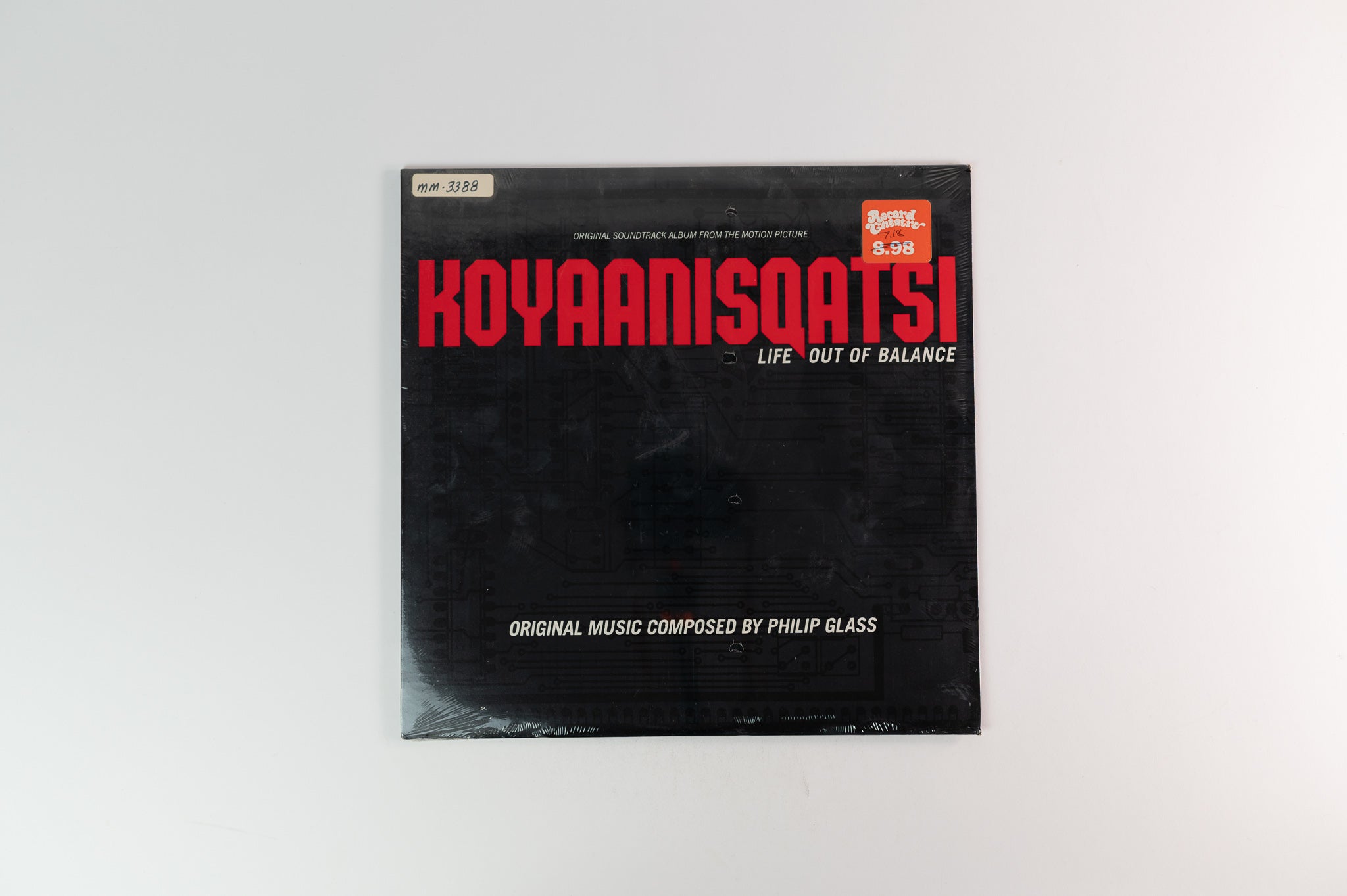 Philip Glass - Koyaanisqatsi (Life Out Of Balance) Soundtrack on Antilles Sealed