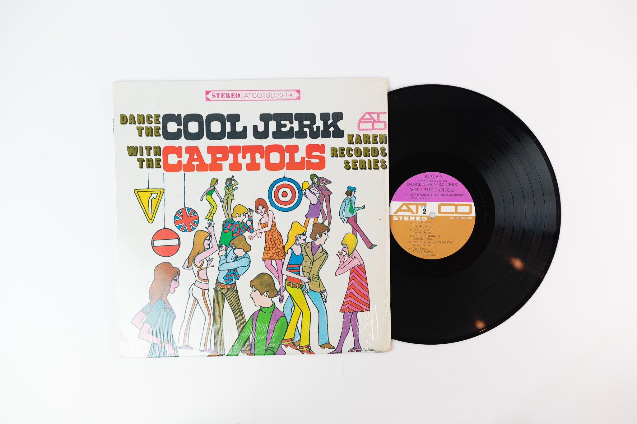 The Capitols - Dance The Cool Jerk With The Capitols on Atco Stereo
