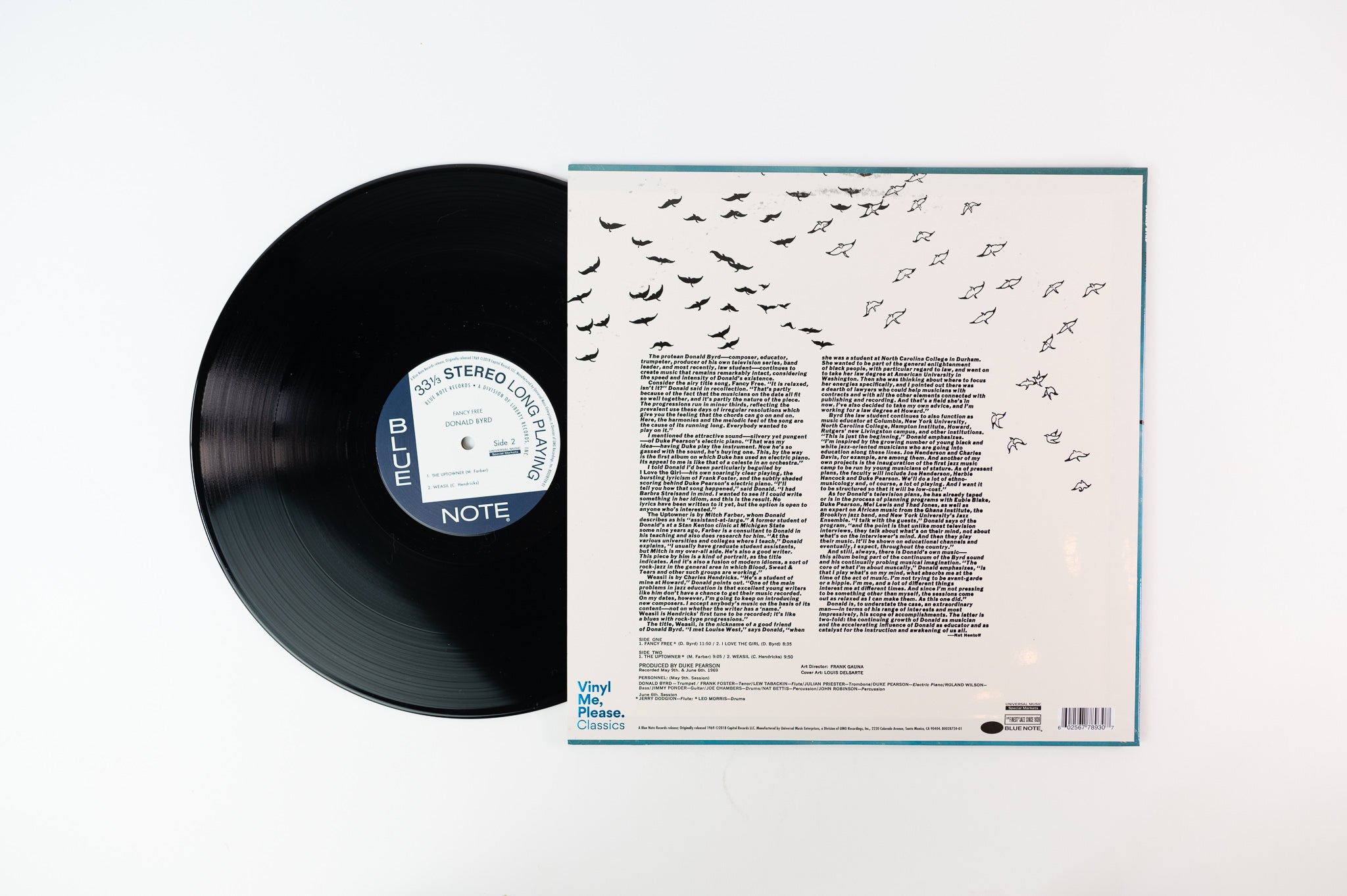 Donald Byrd - Fancy Free on Blue Note Vinyl Me Please Classics 180 Gram Reissue