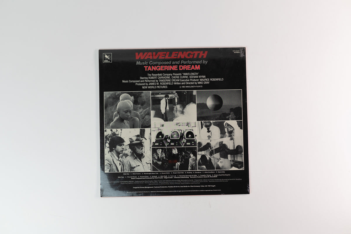 Tangerine Dream Wavelength (Original Soundtrack) on Varese Sarabande
