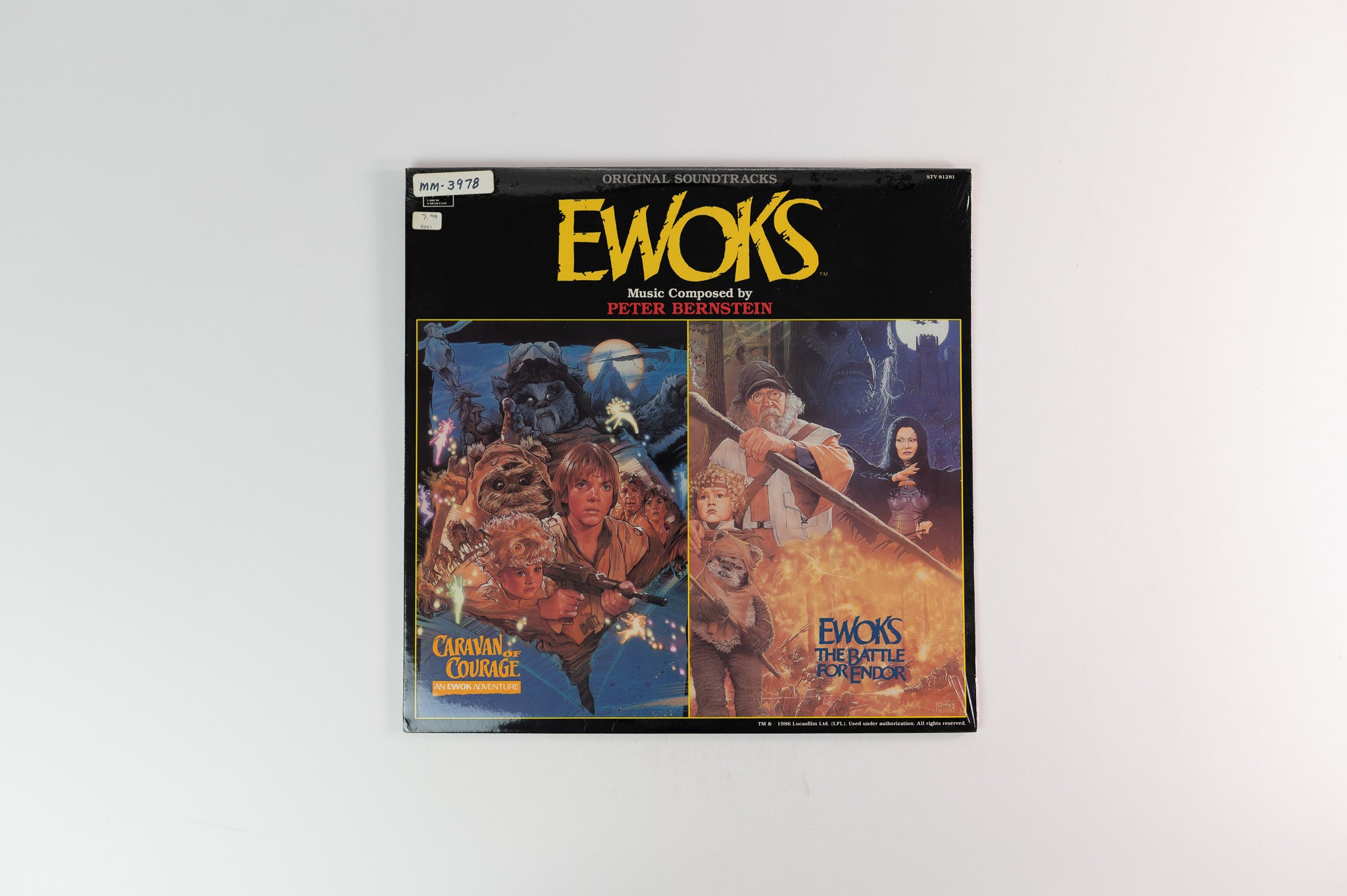 Peter Bernstein - Ewoks: Caravan of Courage / The Battle for Endor (Soundtracks) on Varese Sarabande Sealed
