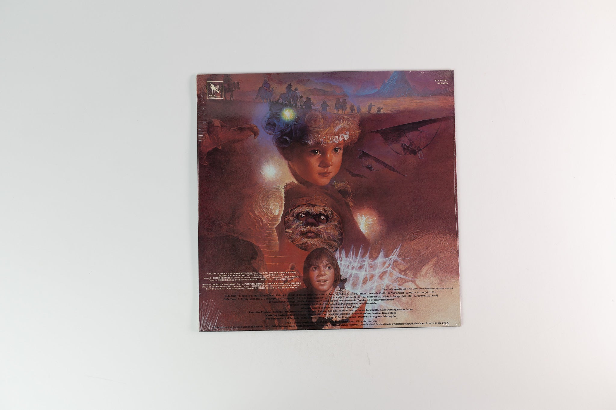 Peter Bernstein - Ewoks: Caravan of Courage / The Battle for Endor (Soundtracks) on Varese Sarabande Sealed