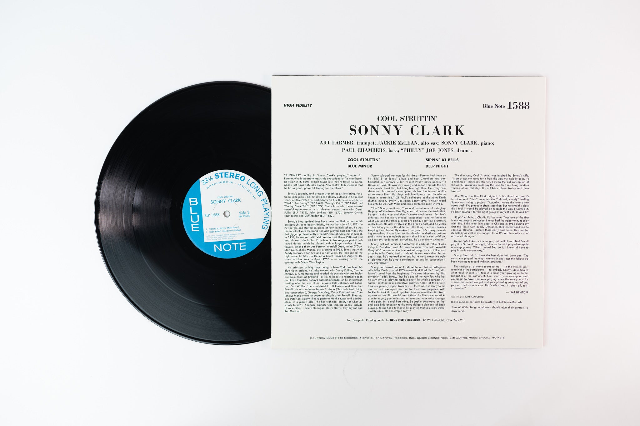 Sonny Clark - Cool Struttin' on Blue Note Classic Records Reissue