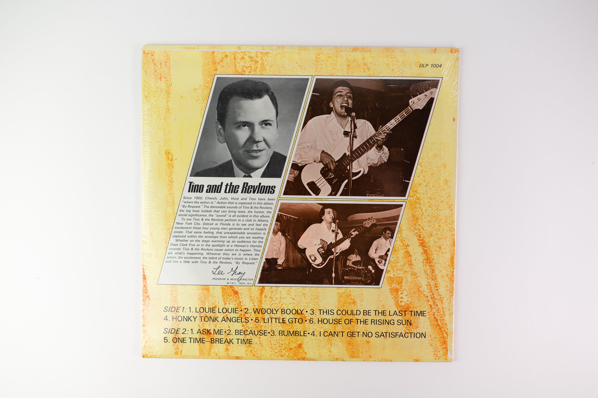 Tino & The Revlons ‎– By Request At The Sway-Zee on Dearborn