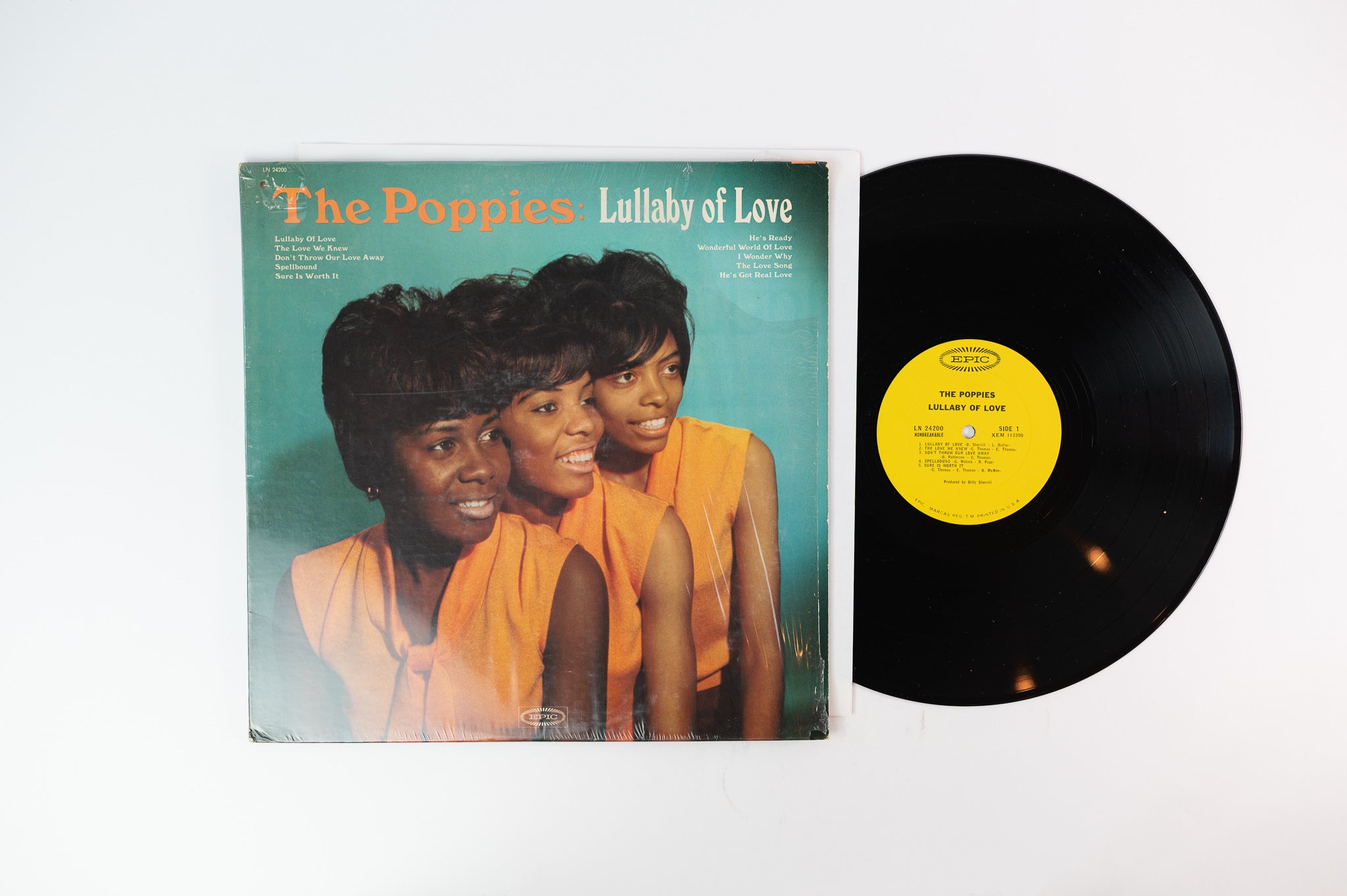 The Poppies - Lullaby Of Love on Epic Mono