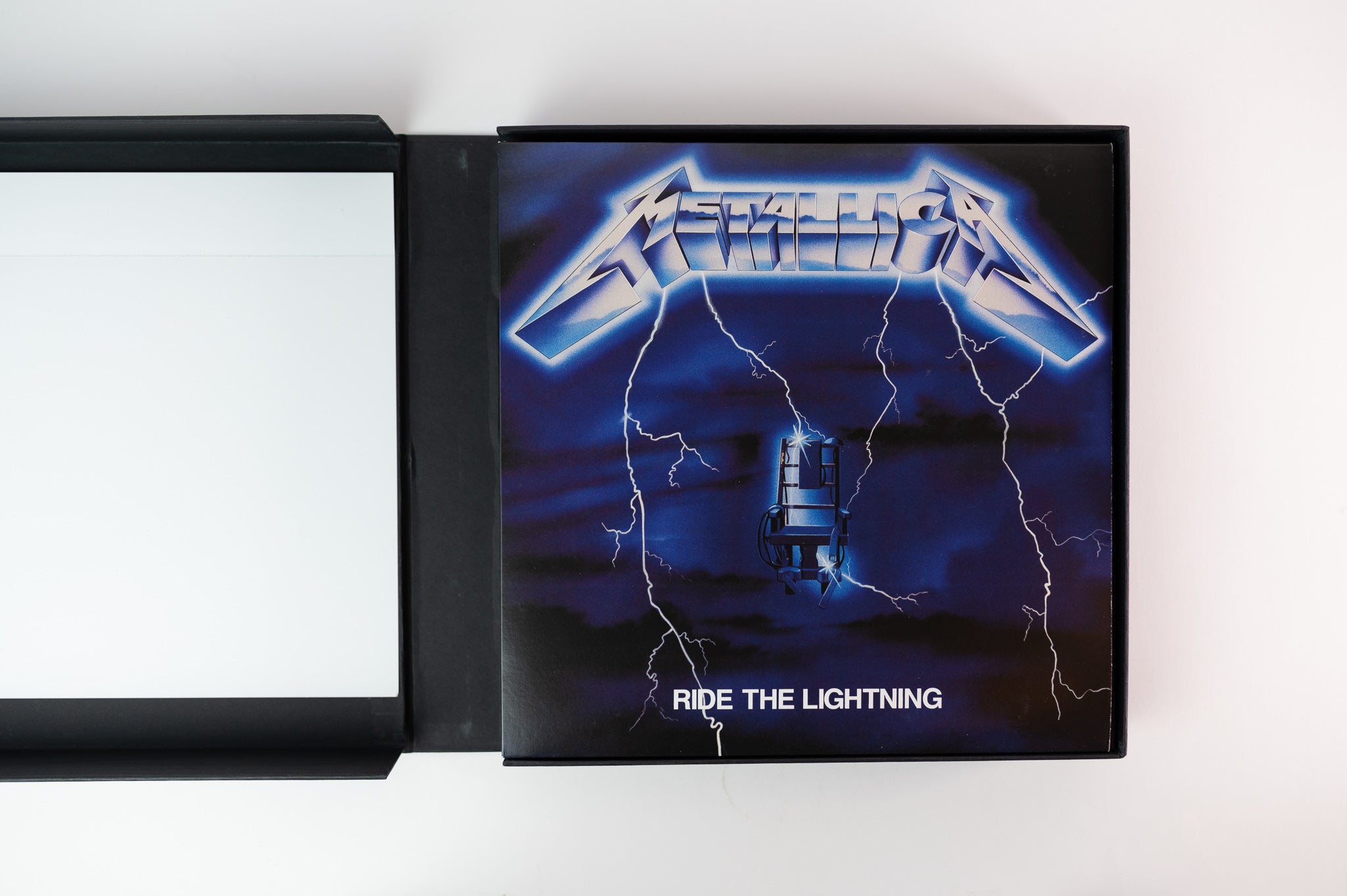 Metallica - Ride The Lightning on Blackened Limited Numbered Deluxe Edition Reissue Box Set