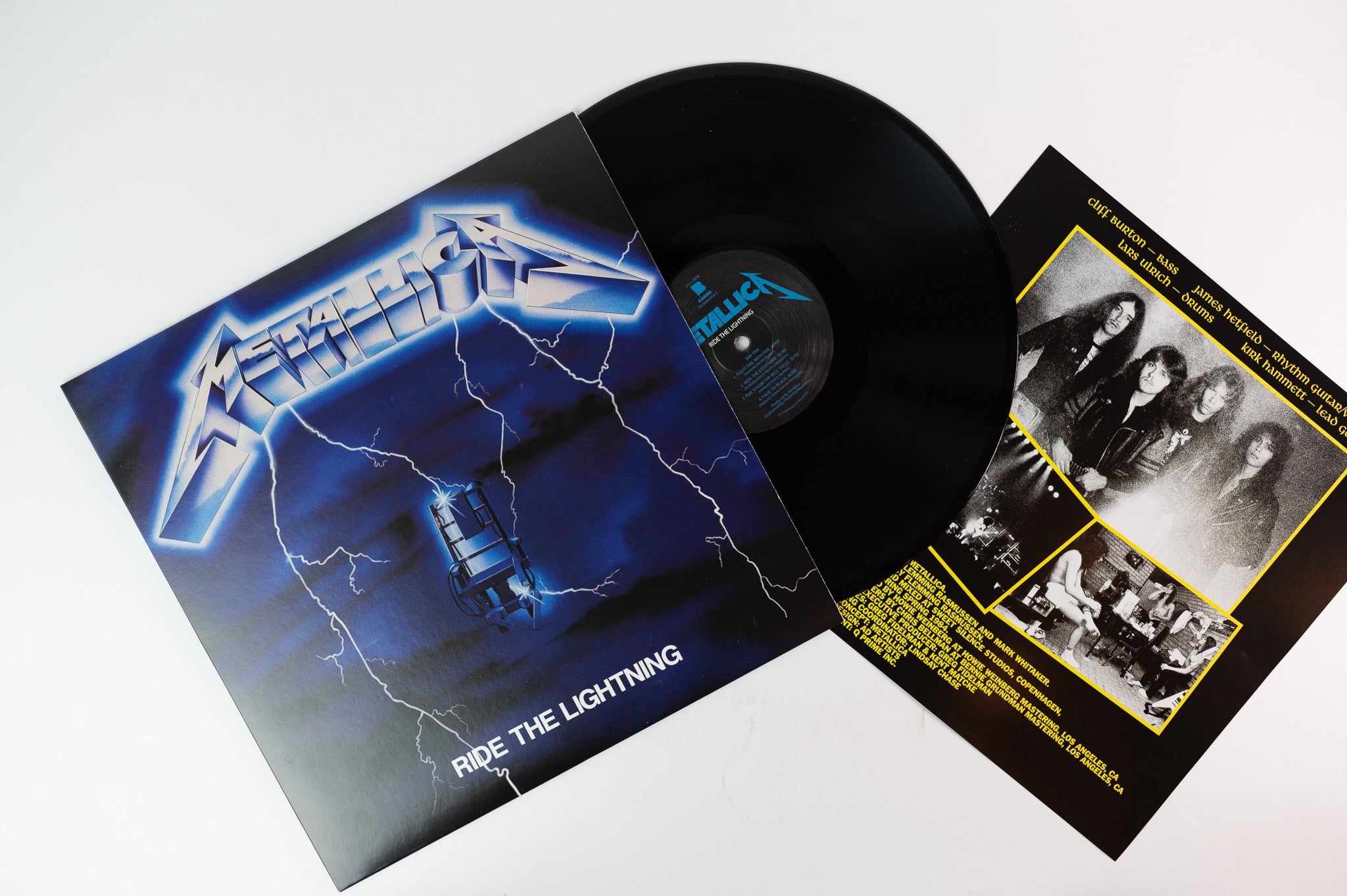 Metallica - Ride The Lightning on Blackened Limited Numbered Deluxe Edition Reissue Box Set