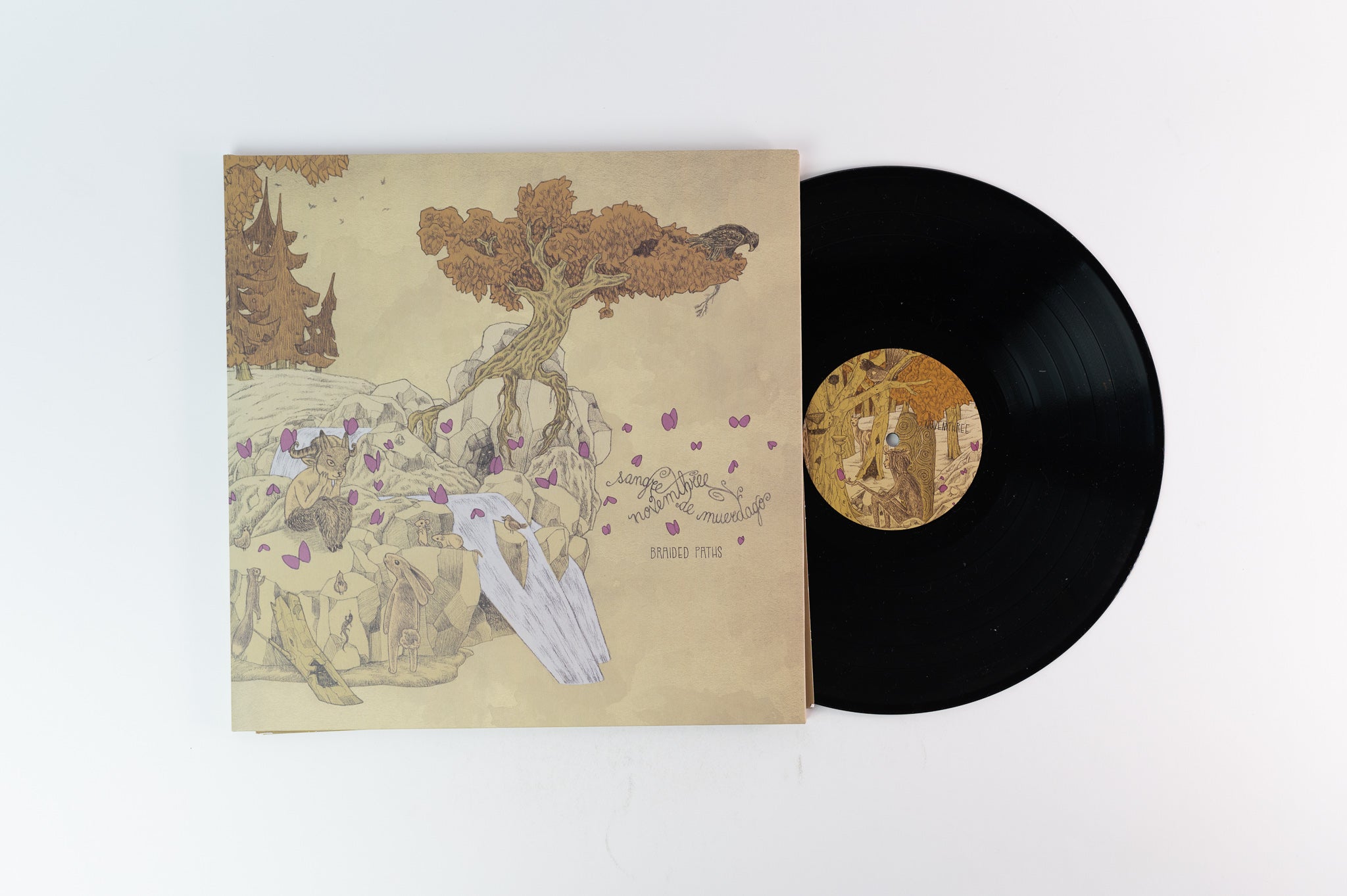 Sangre De Muerdago / Novemthree - Braided Paths on Avant Limited Pressing