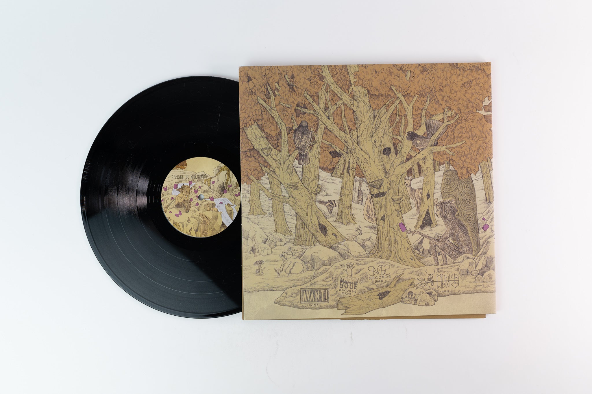 Sangre De Muerdago / Novemthree - Braided Paths on Avant Limited Pressing