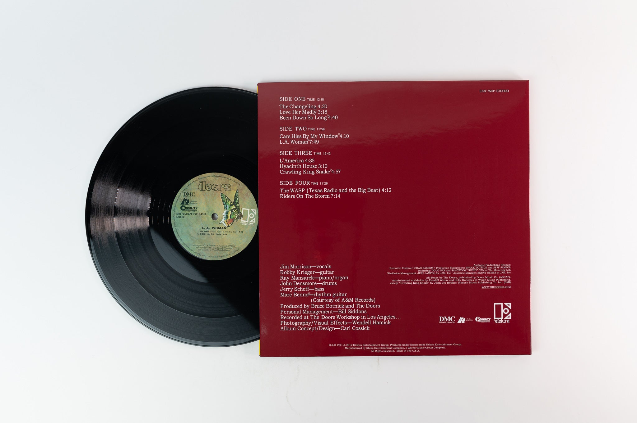 The Doors - L.A. Woman on Elektra Analogue Productions 200 Gram Reissue