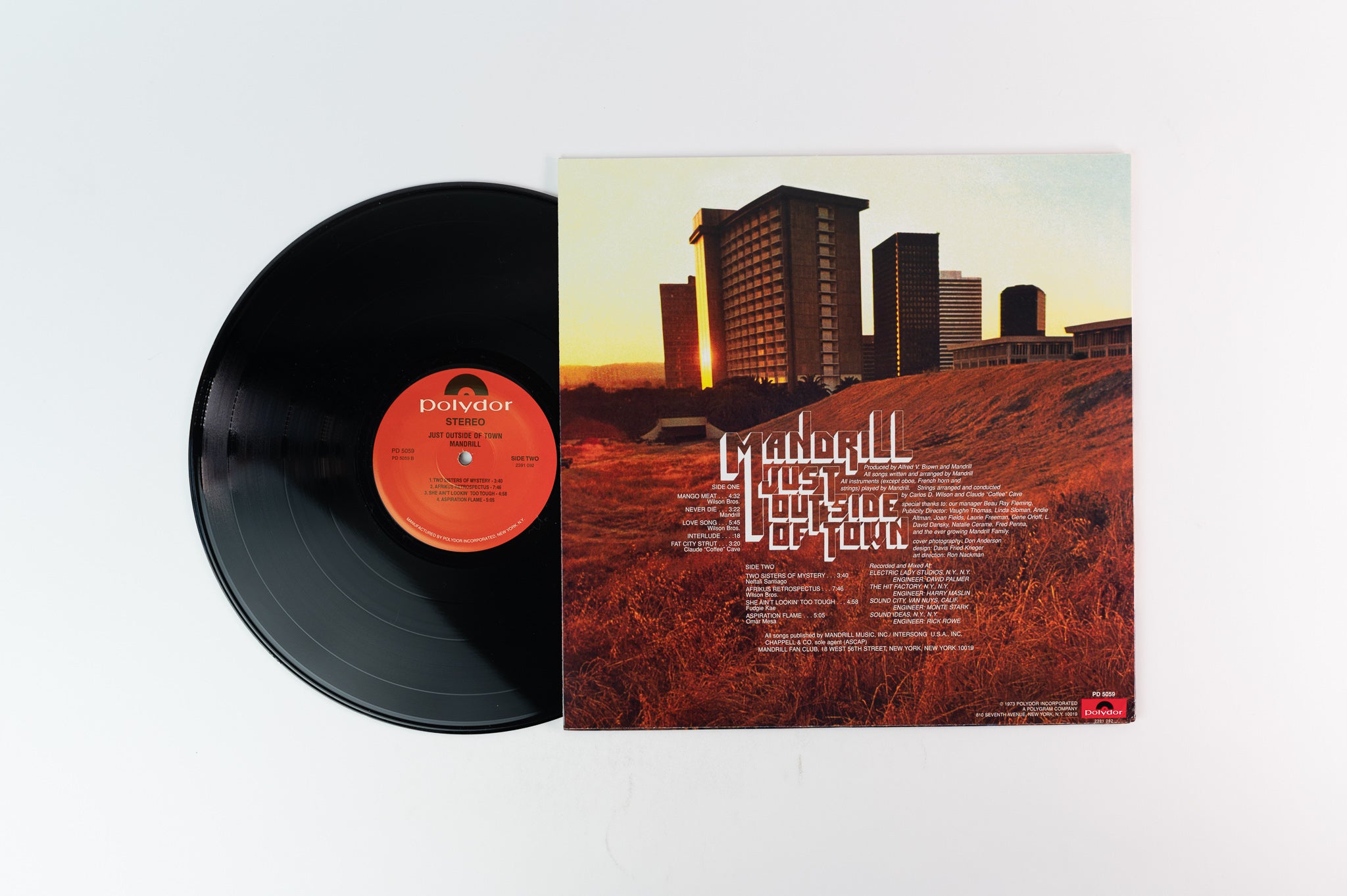 Mandrill - Just Outside Of Town on Polydor Reissue