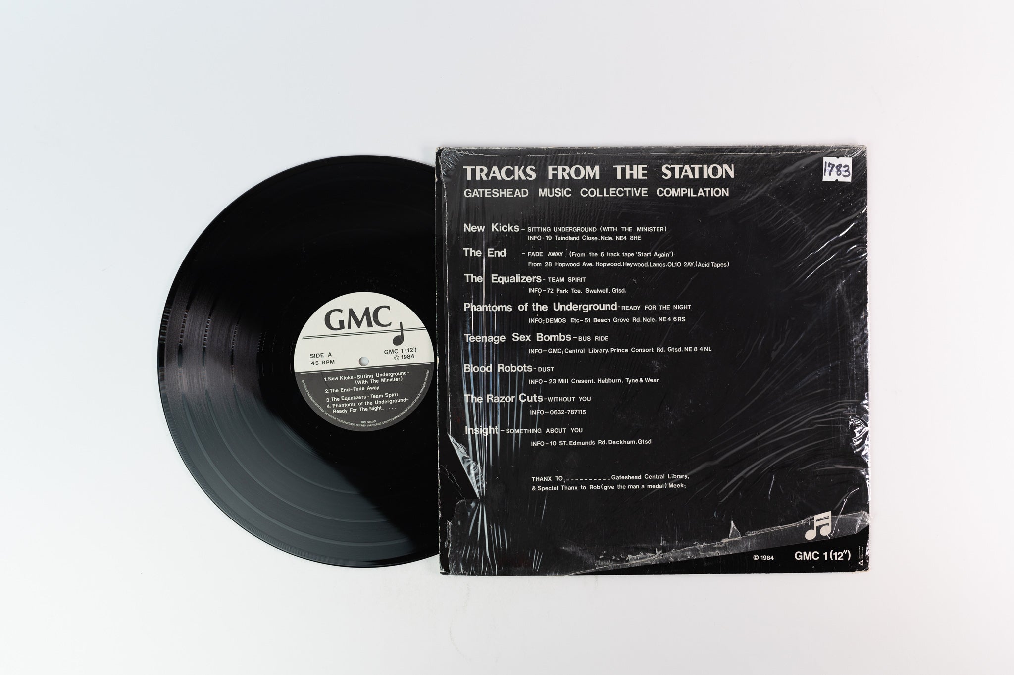 Various - Tracks From The Station on Gateshead MC UK Pressing