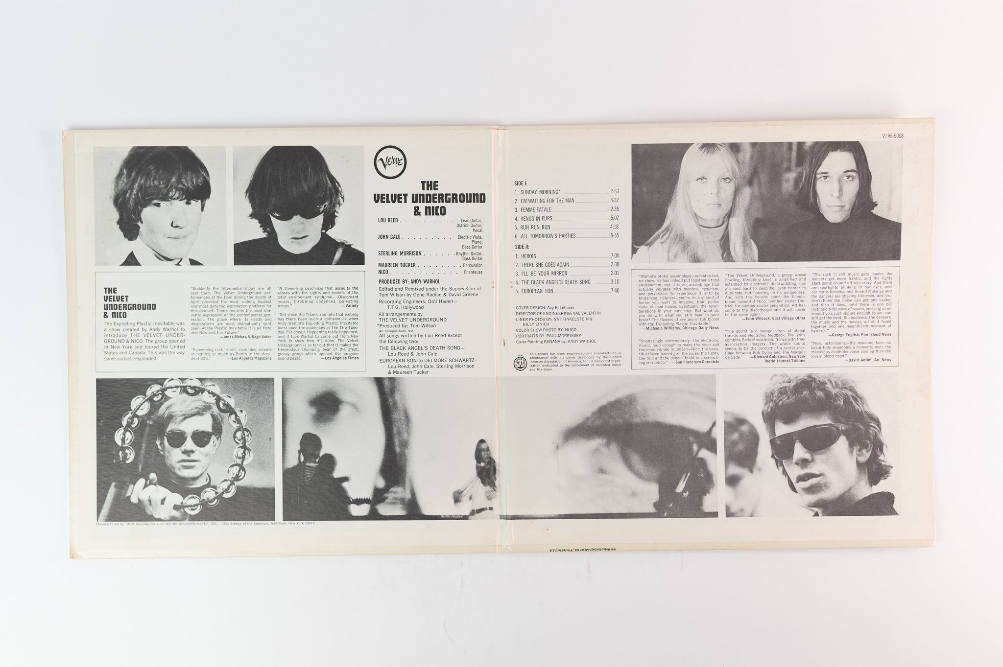 The Velvet Underground - The Velvet Underground & Nico on Verve No Torso