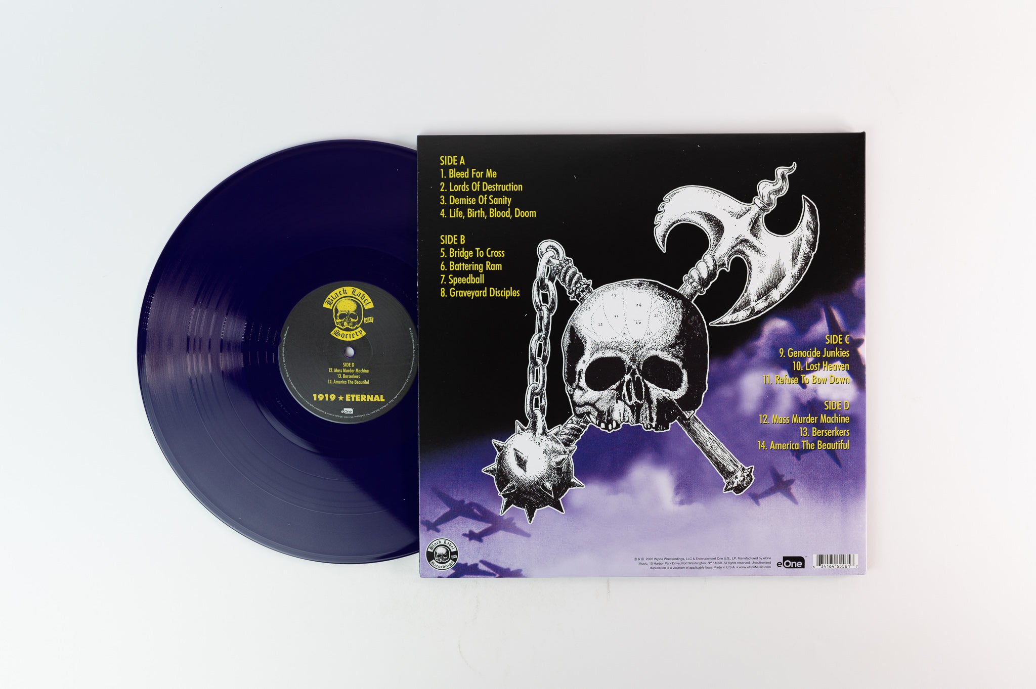 Black Label Society - 1919 Eternal on eOne Limited Purple Vinyl Reissue