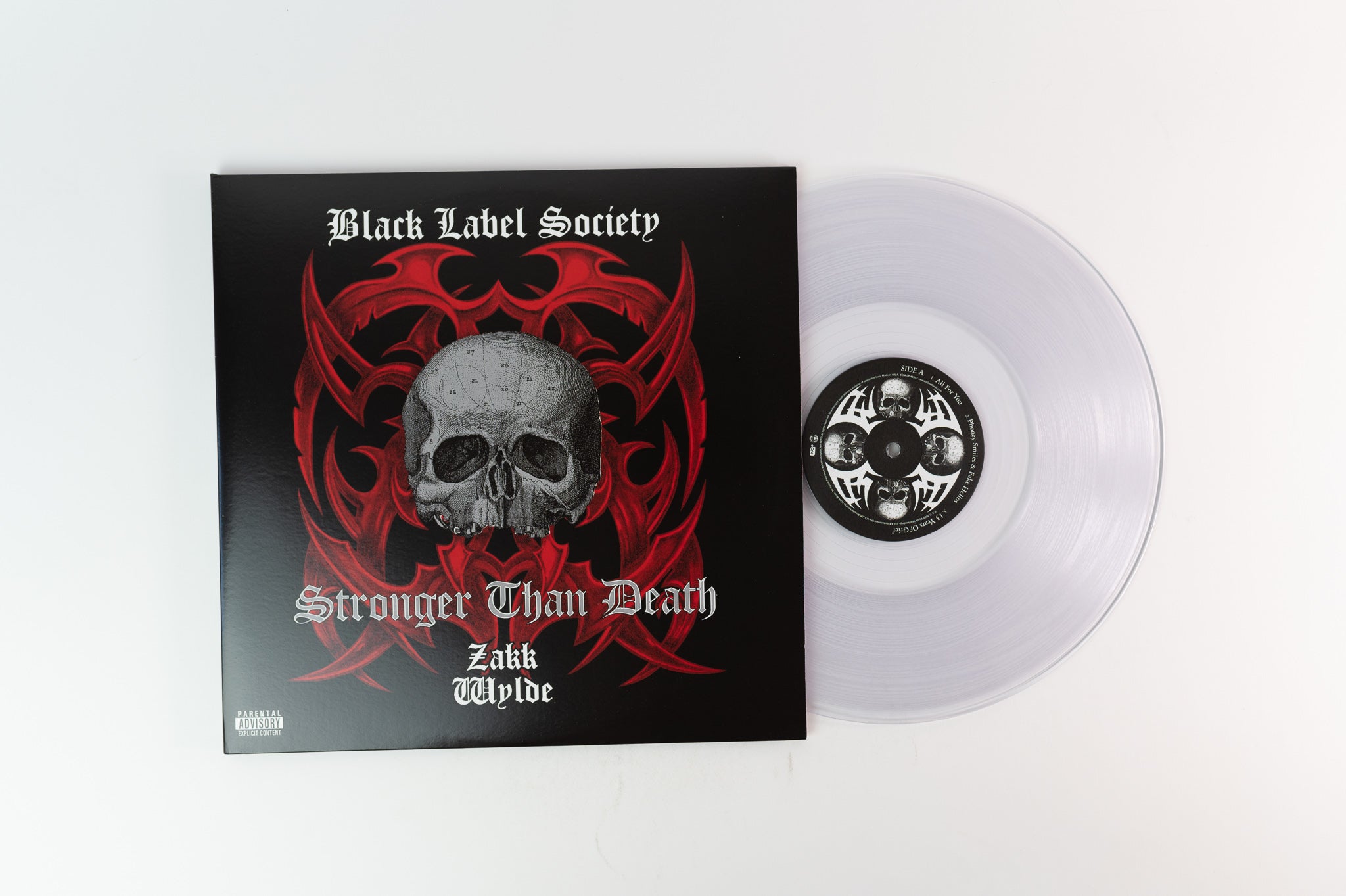 Black Label Society - Stronger Than Death on eOne Clear Vinyl Reissue