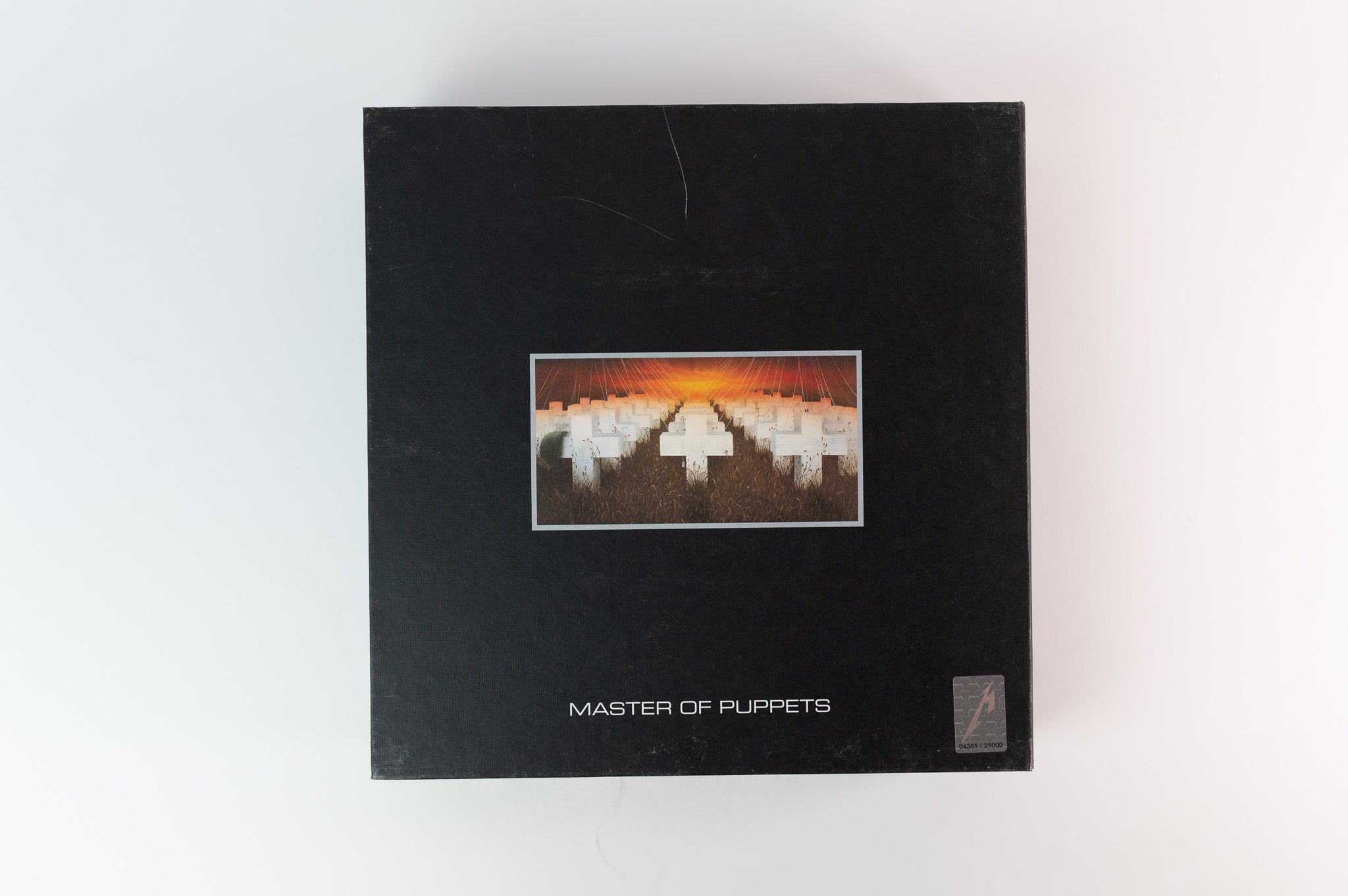Metallica - Master Of Puppets on Blackened Limited Edition Deluxe Numbered Reissue Box Set