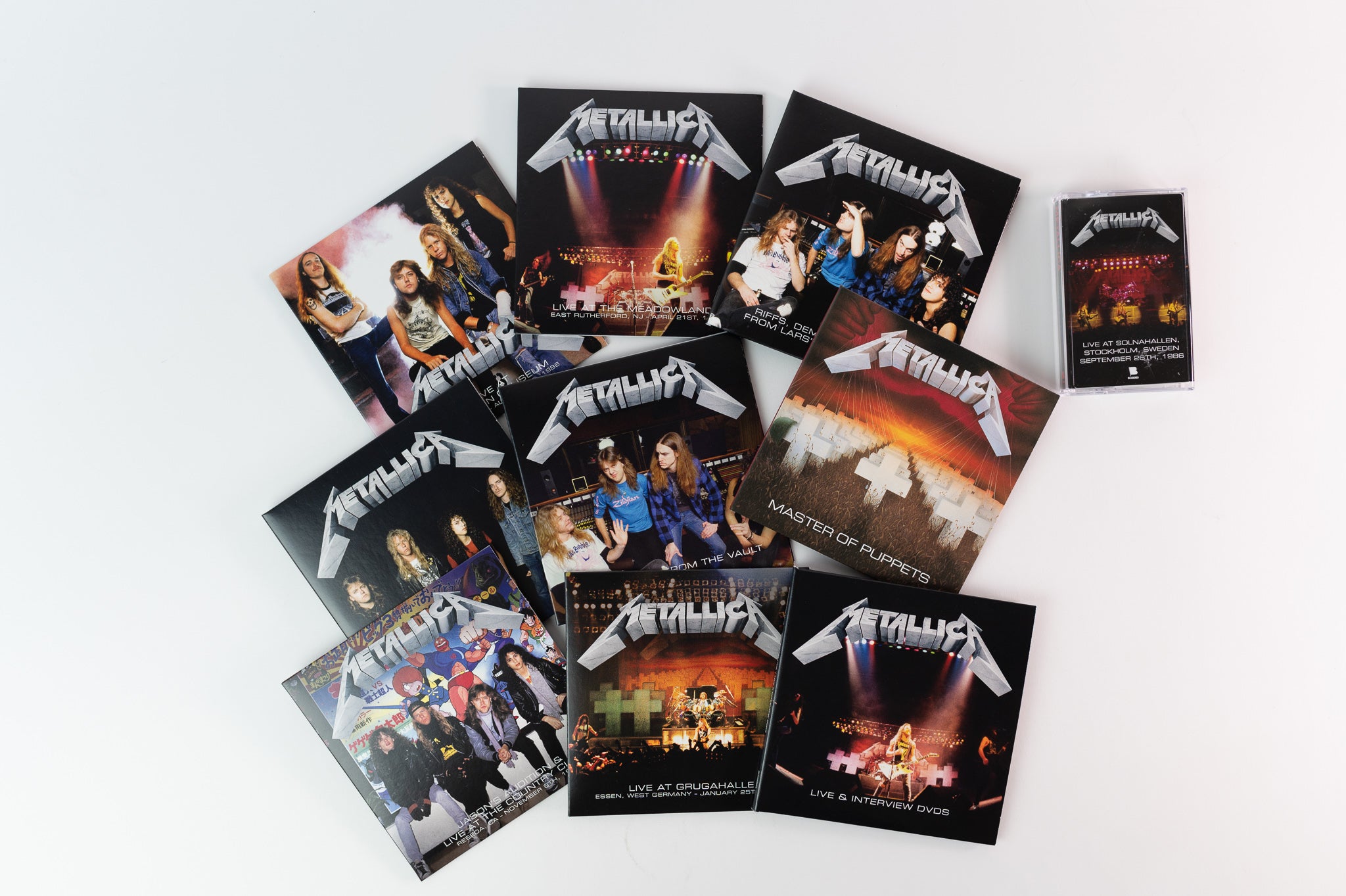 Metallica - Master Of Puppets on Blackened Limited Edition Deluxe Numbered Reissue Box Set