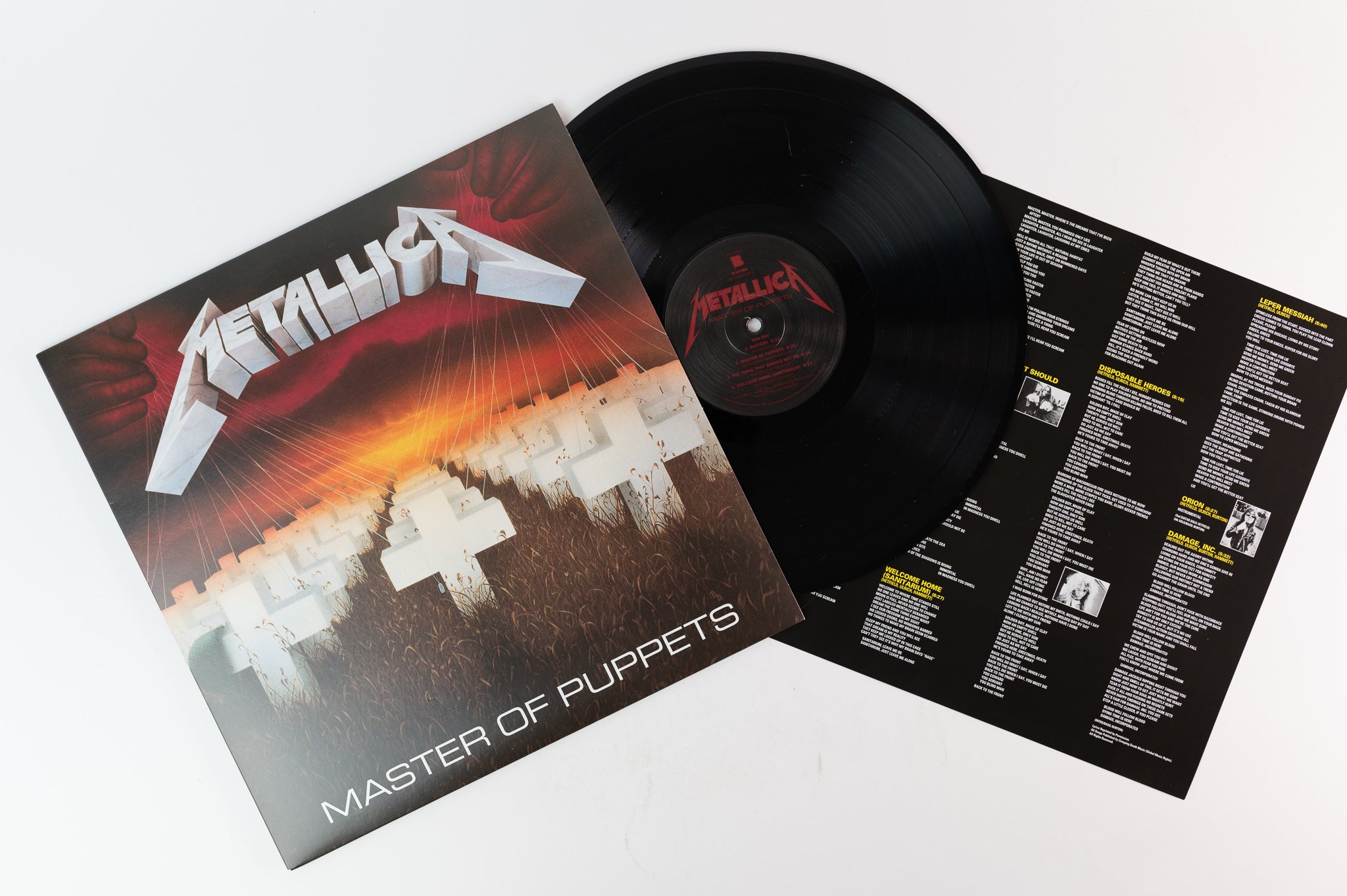 Metallica - Master Of Puppets on Blackened Limited Edition Deluxe Numbered Reissue Box Set