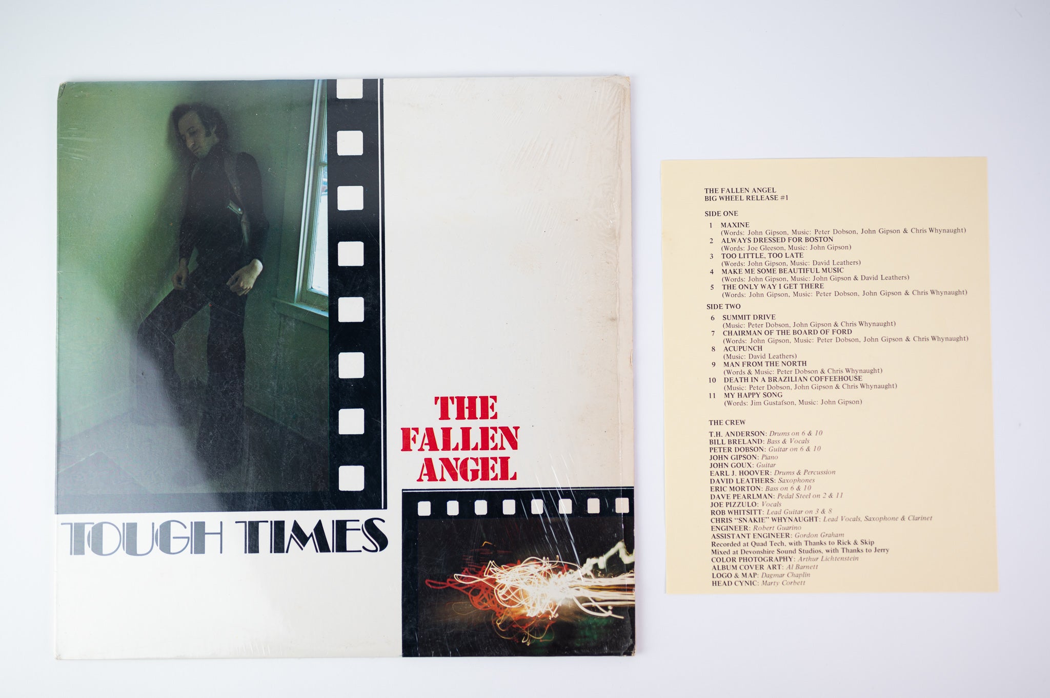 The Fallen Angel - Tough Times on Wheel Records