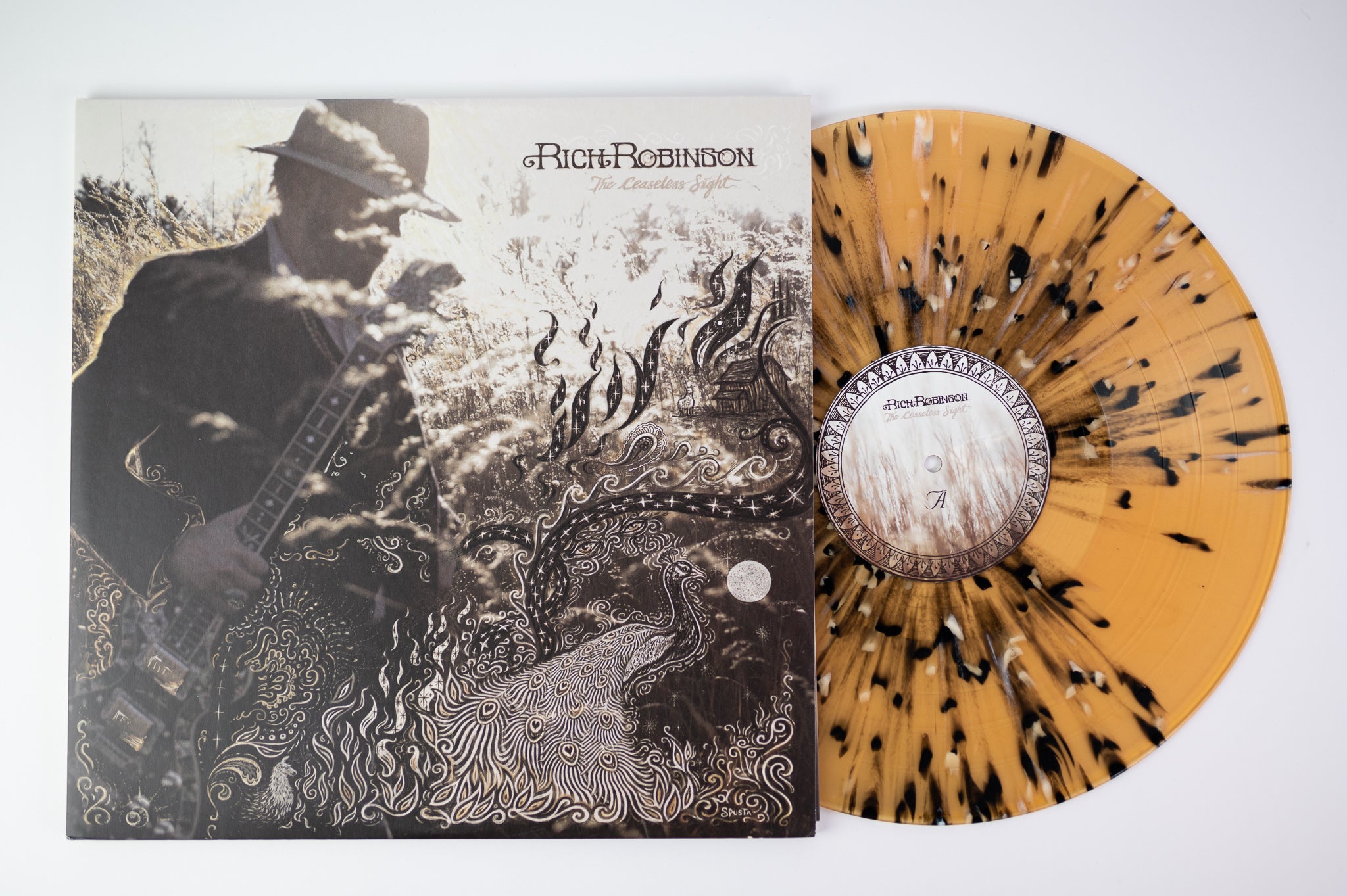 Rich Robinson - The Ceaseless Sight on The End Records - Colored Vinyl