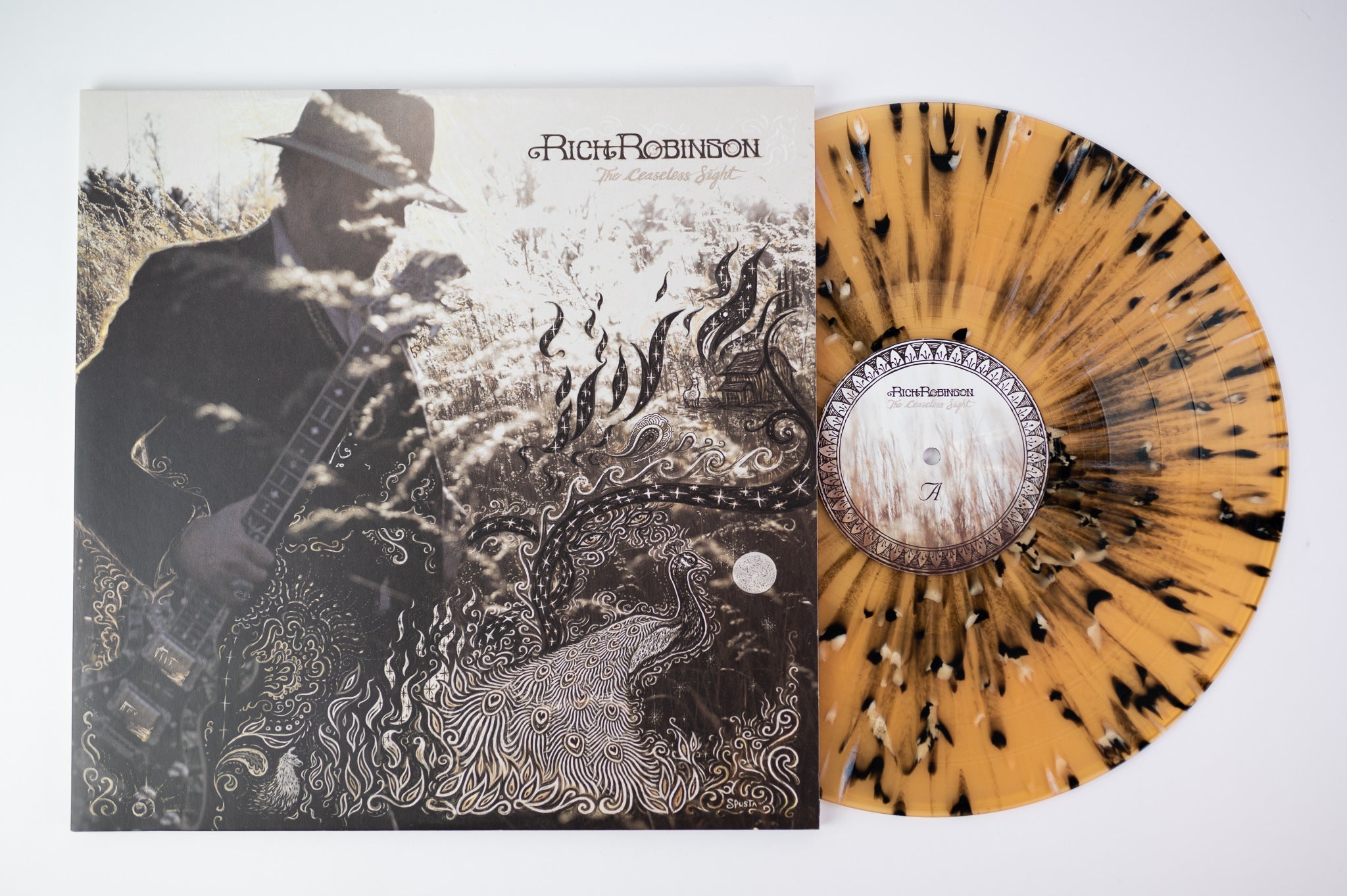 Rich Robinson - The Ceaseless Sight on The End Records - Colored Vinyl