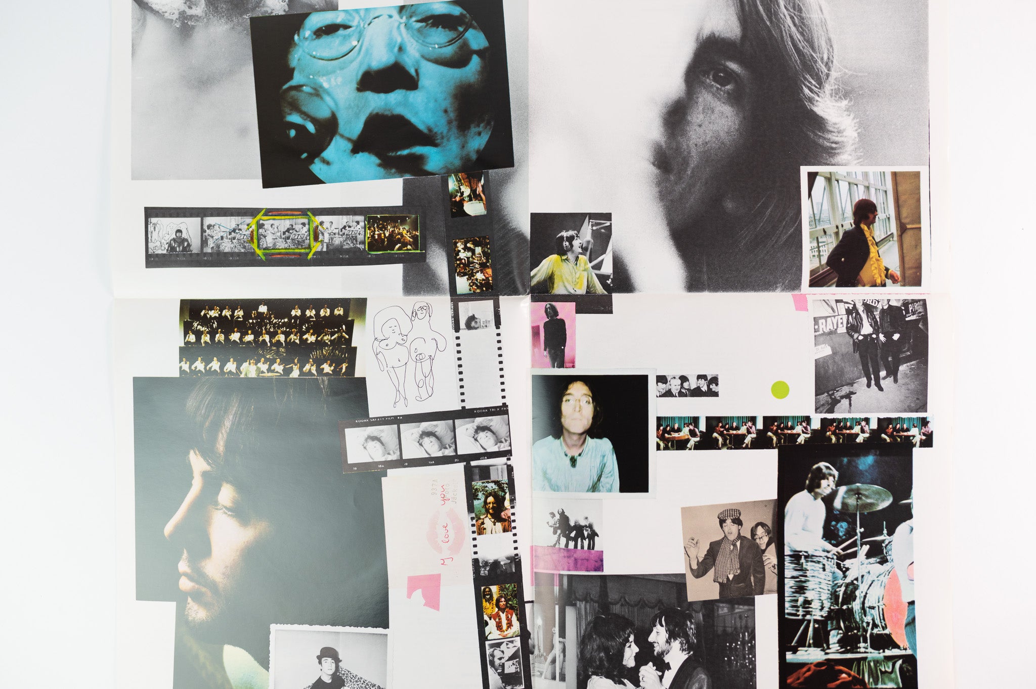 The Beatles - White Album on Apple 1968 Los Angeles Pressing Very Low Number 2458