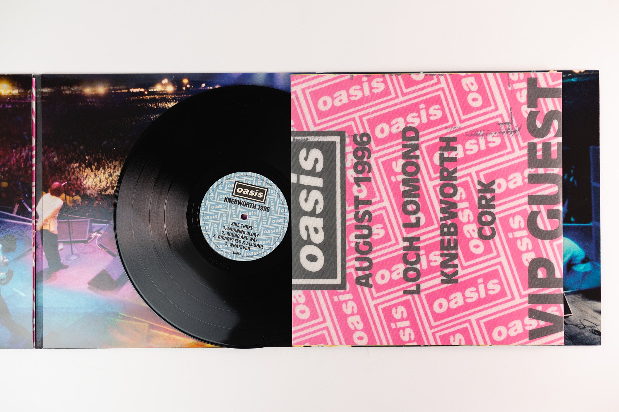 Oasis - Knebworth 1996 on Big Brother 180 Gram