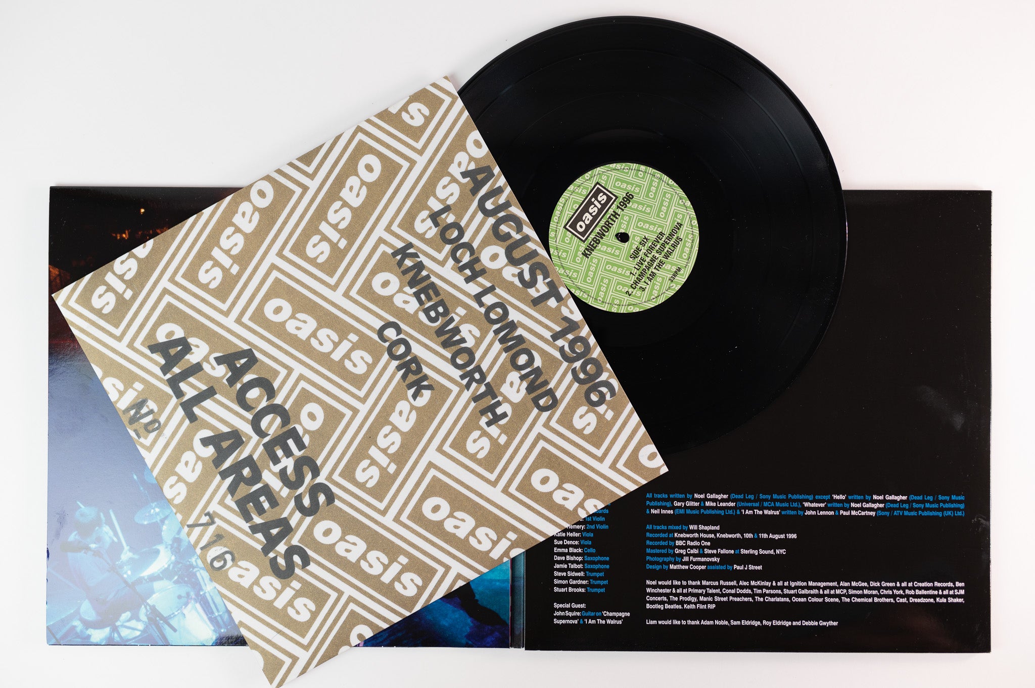 Oasis - Knebworth 1996 on Big Brother 180 Gram