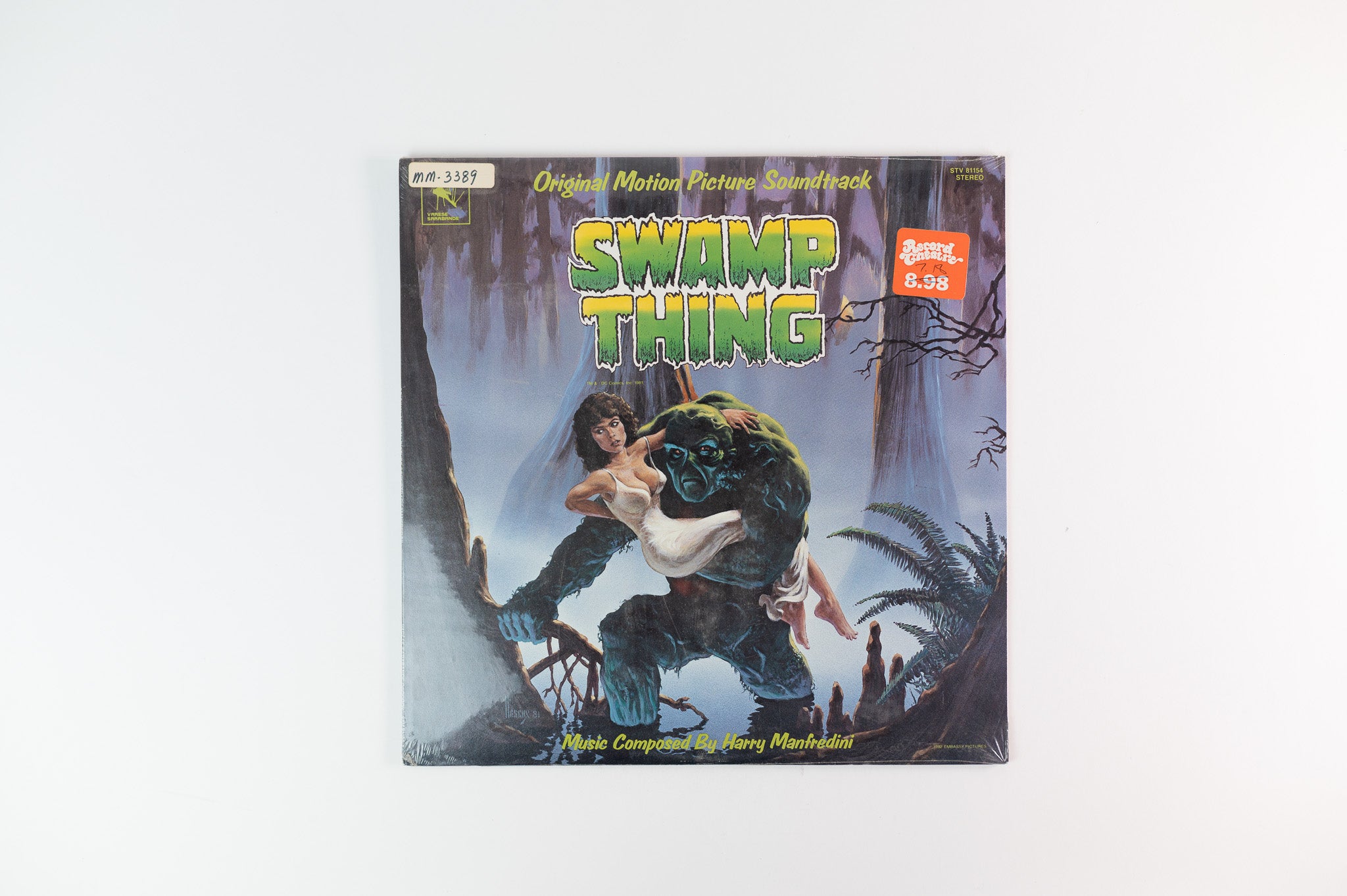 Harry Manfredini - Swamp Thing (Original Motion Picture Soundtrack) on Varese Sarabande Sealed