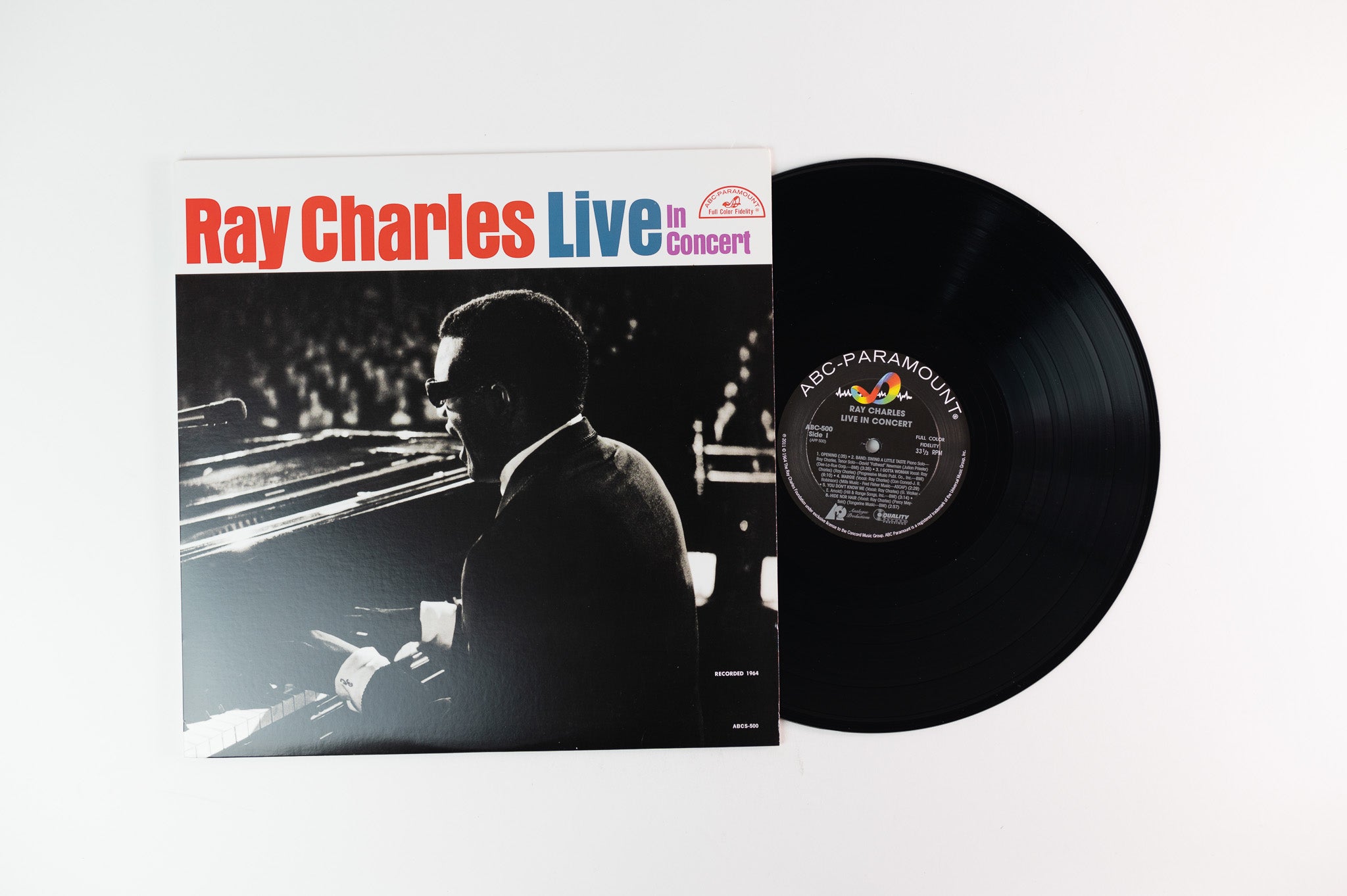 Ray Charles - Ray Charles Live In Concert on ABC Paramount 200 Gram Reissue