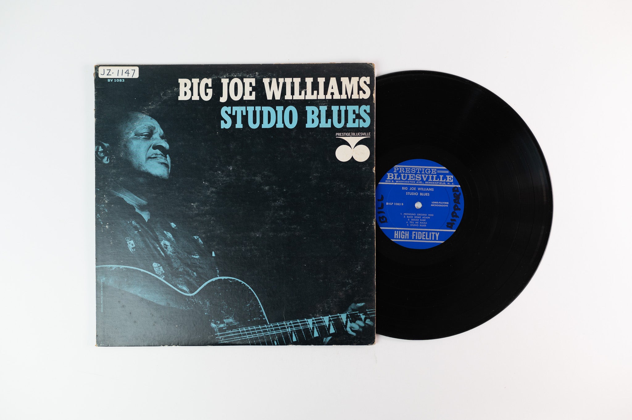 Big Joe Williams - Studio Blues on Prestige Bluesville