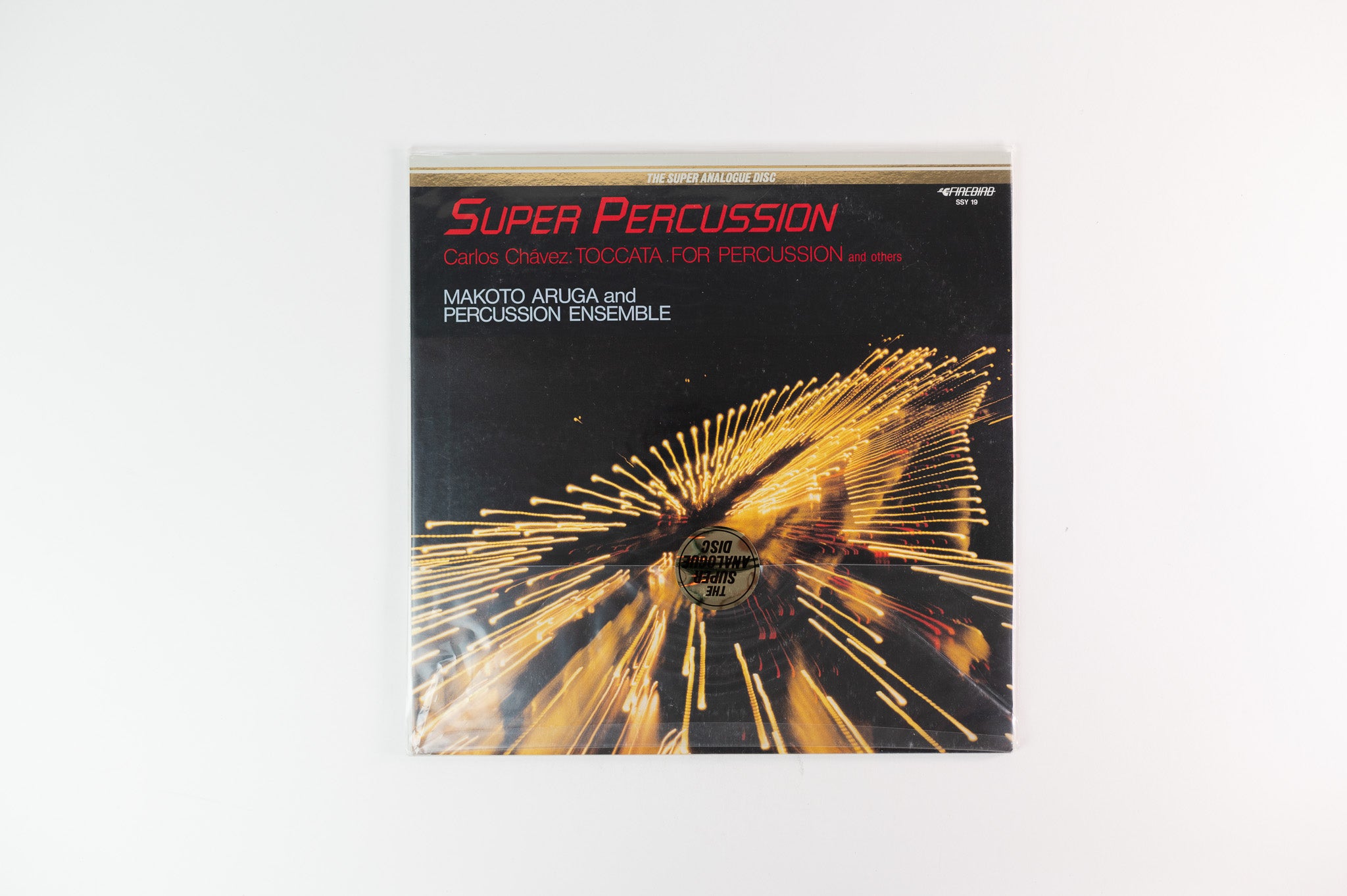 Carlos Chávez - Super Percussion / Toccata For Percussion and Others on Super Analogue Disc Firebird Sealed