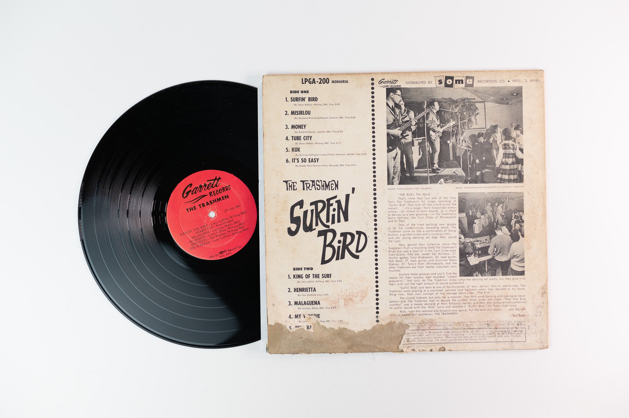 The Trashmen - Surfin' Bird on Garrett Mono