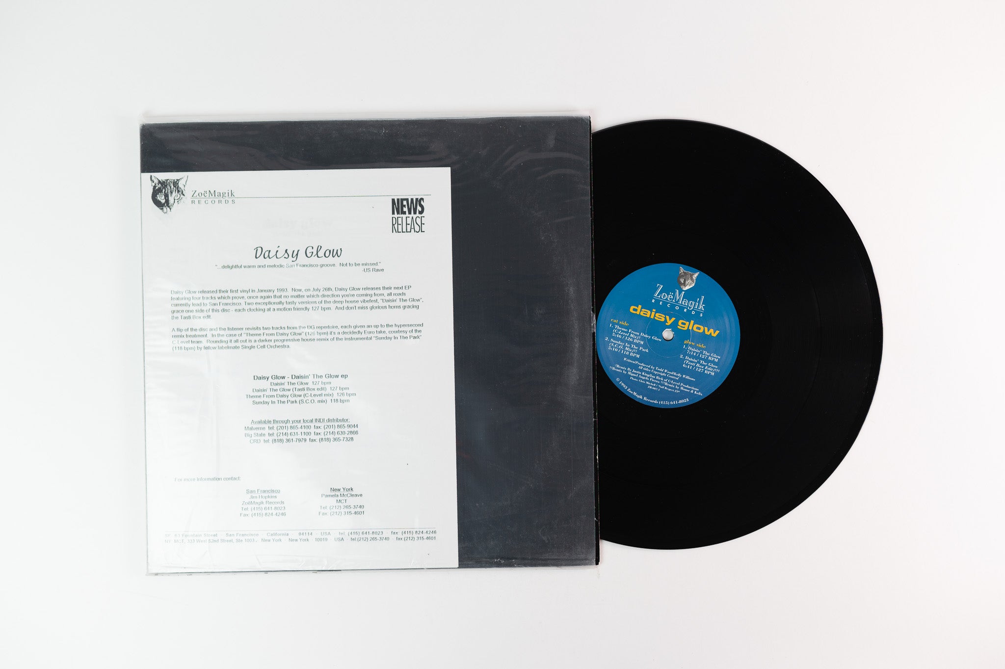 Daisy Glow - Daisin' The Glow EP on ZoeMagik
