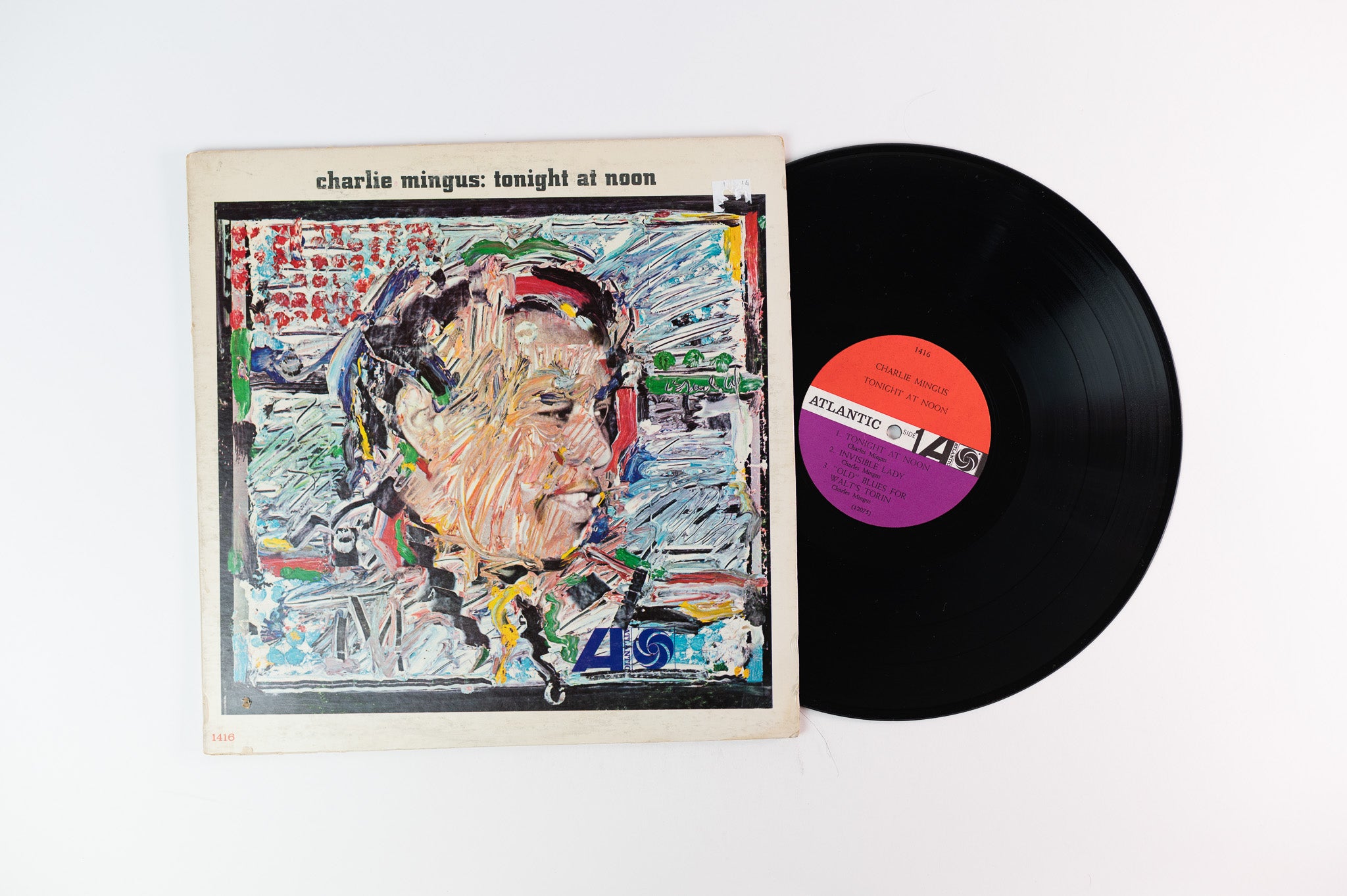 Charles Mingus - Tonight At Noon on Atlantic Mono Black Fan Logo