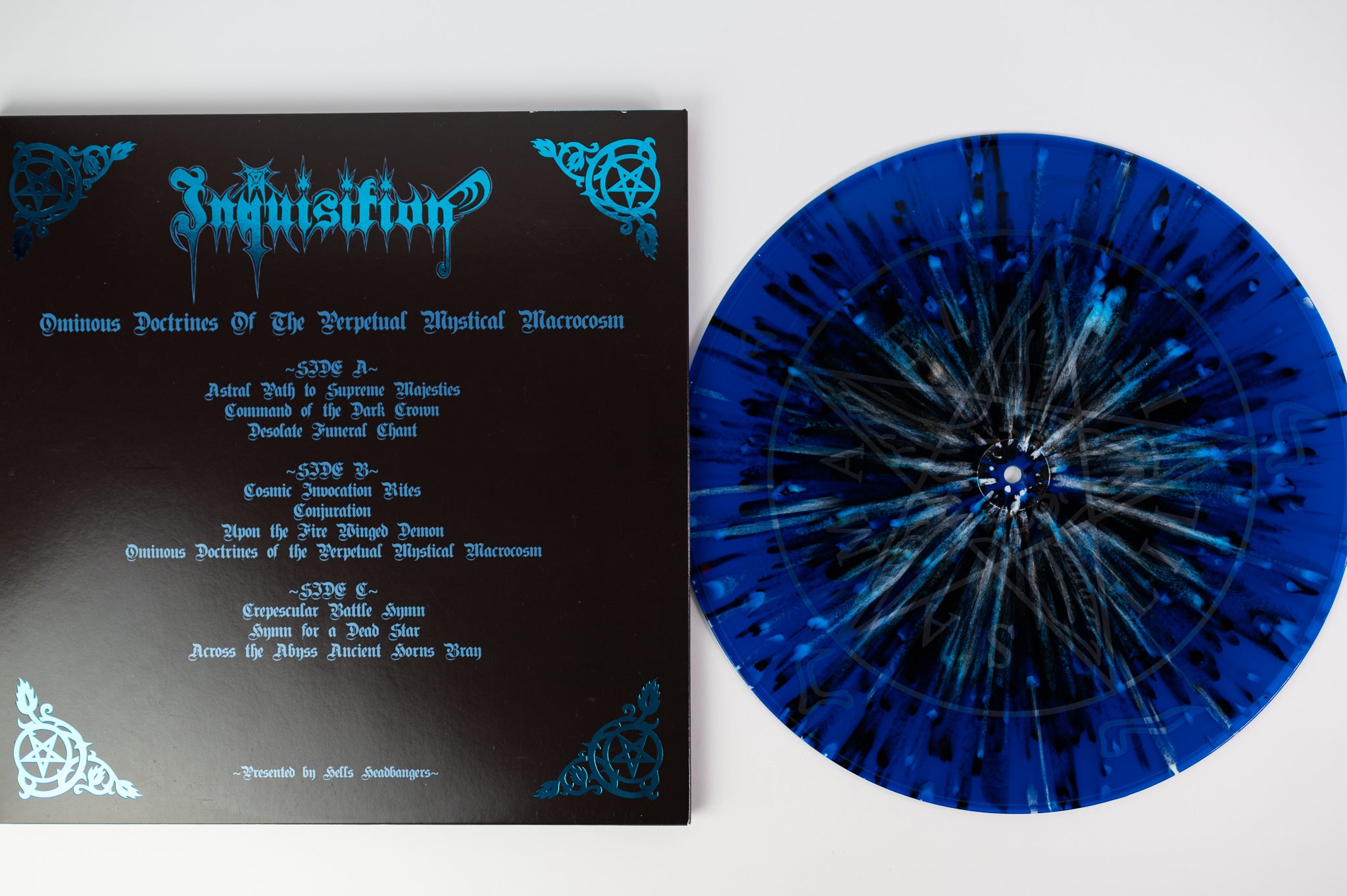 Inquisition - Ominous Doctrines Of The Perpetual Mystical Macrocosm on Hells Headbangers Colored Vinyl