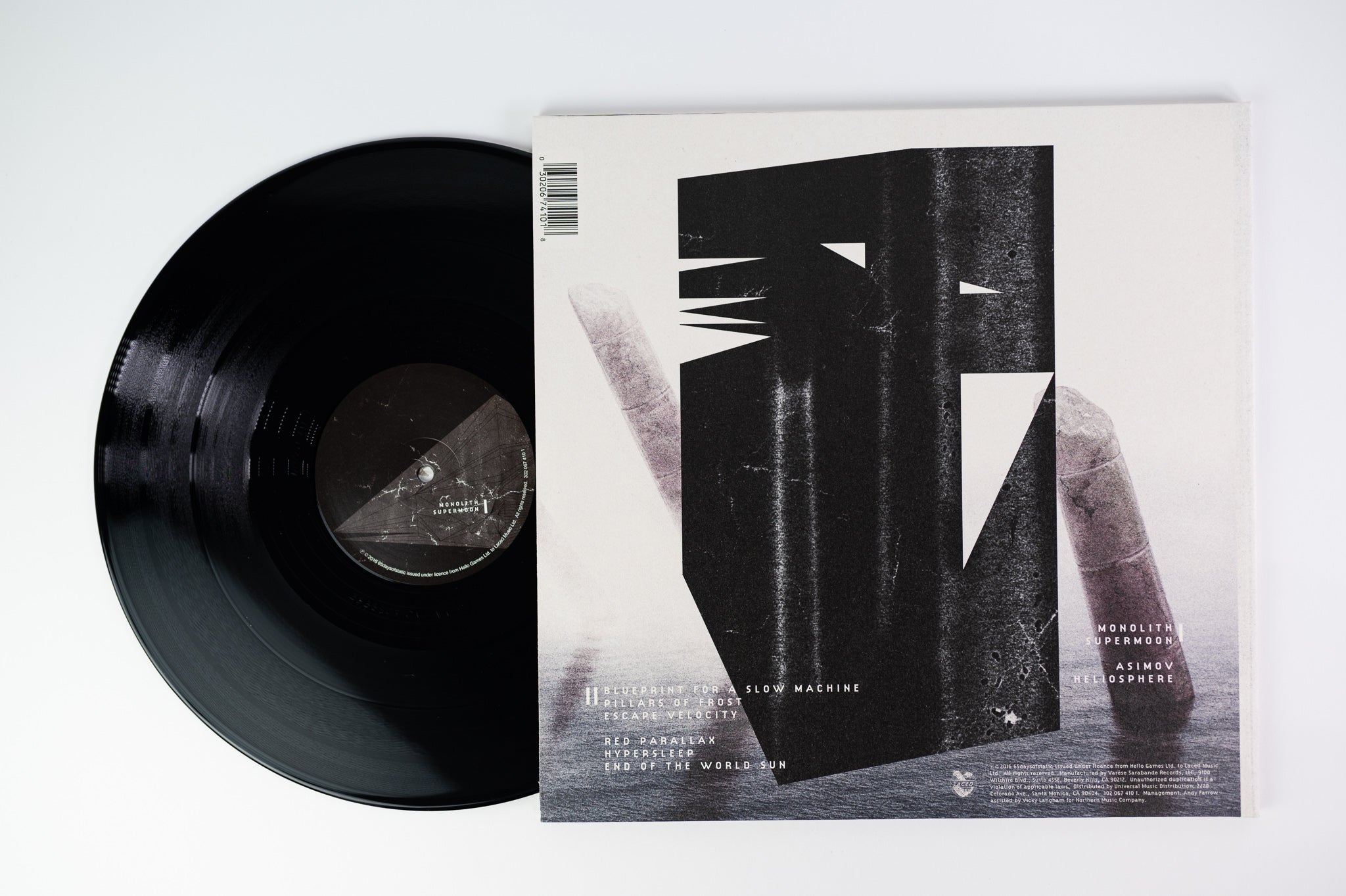 65daysofstatic - No Man's Sky: Music For An Infinite Universe on Laced Records