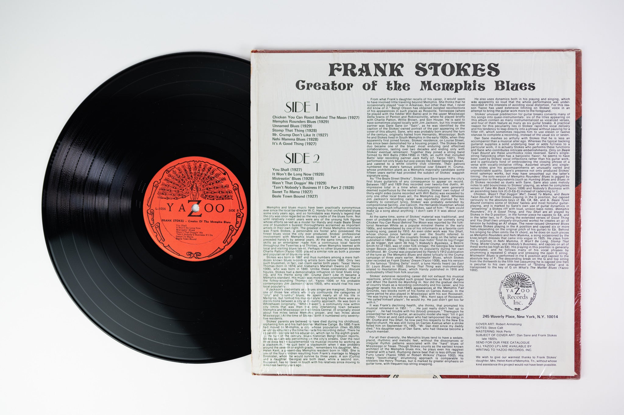 Frank Stokes - Creator Of The Memphis Blues on Yazoo
