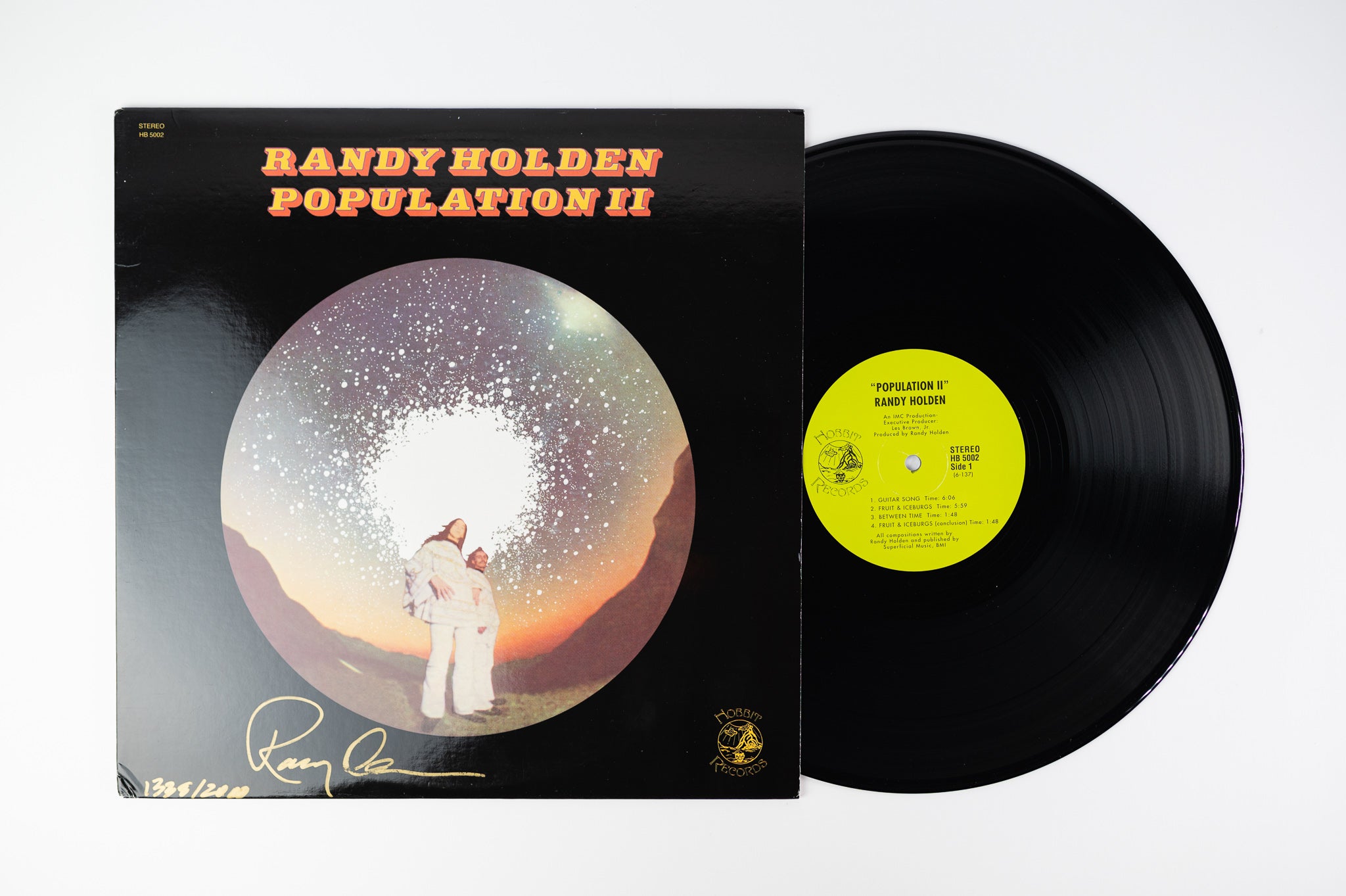 Randy Holden - Population II on Hobbit Limited Signed 2005 Reissue