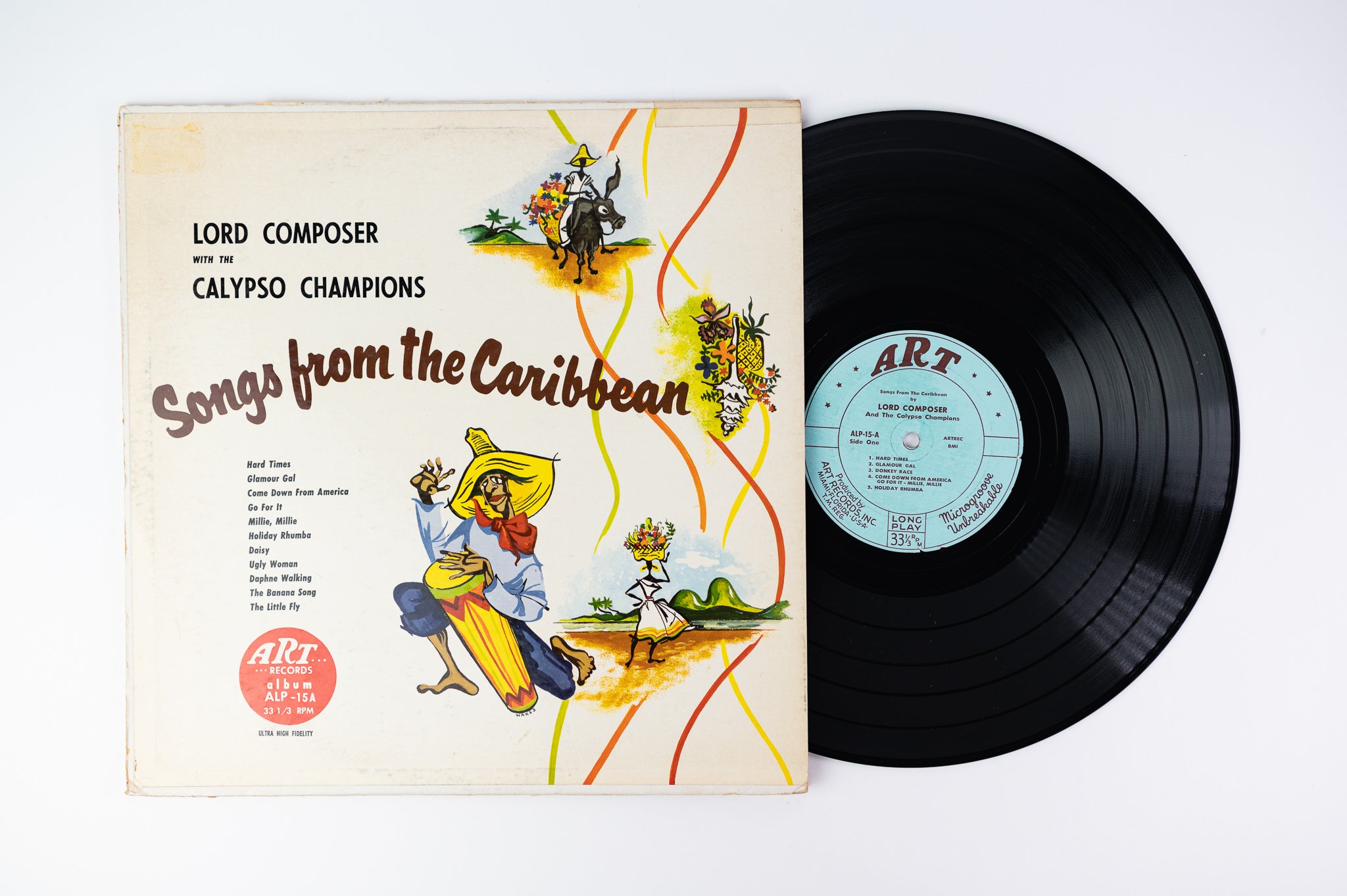 Lord Composer With The Calypso Champions - Songs From The Caribbean on Art Records