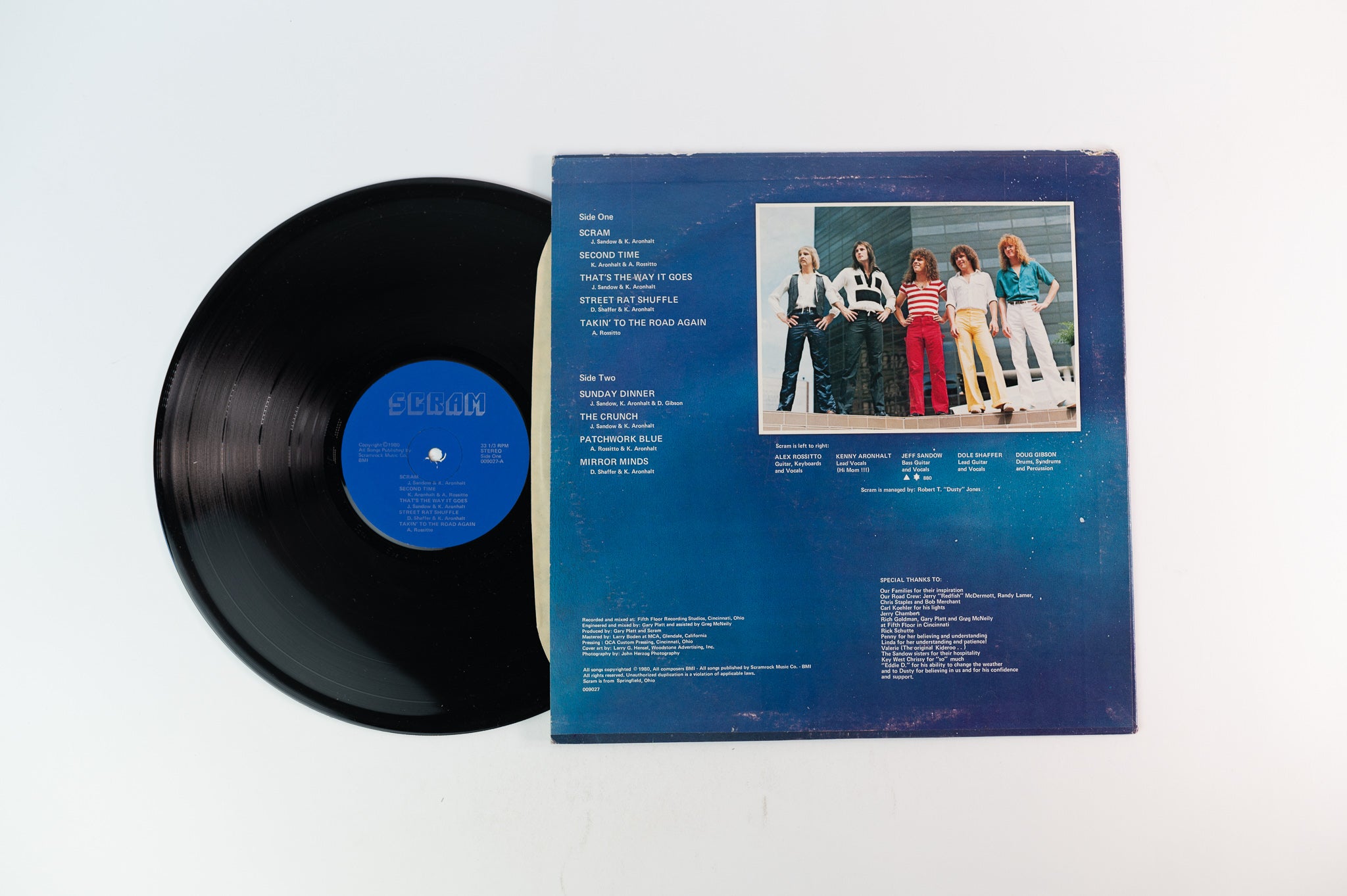 Scram - Scram - Private press Hard Rock