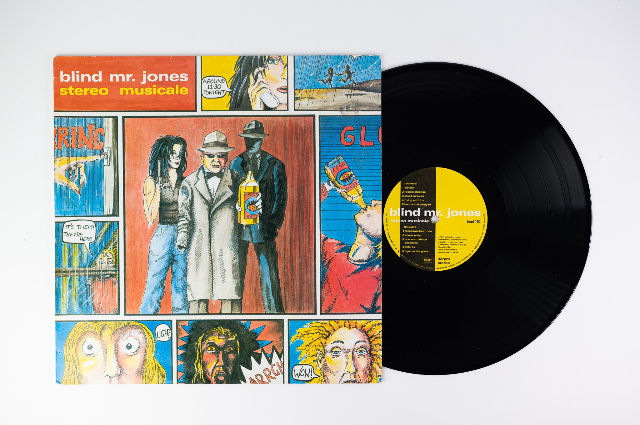 Blind Mr Jones - Stereo Musicale on Cherry Red UK Pressing