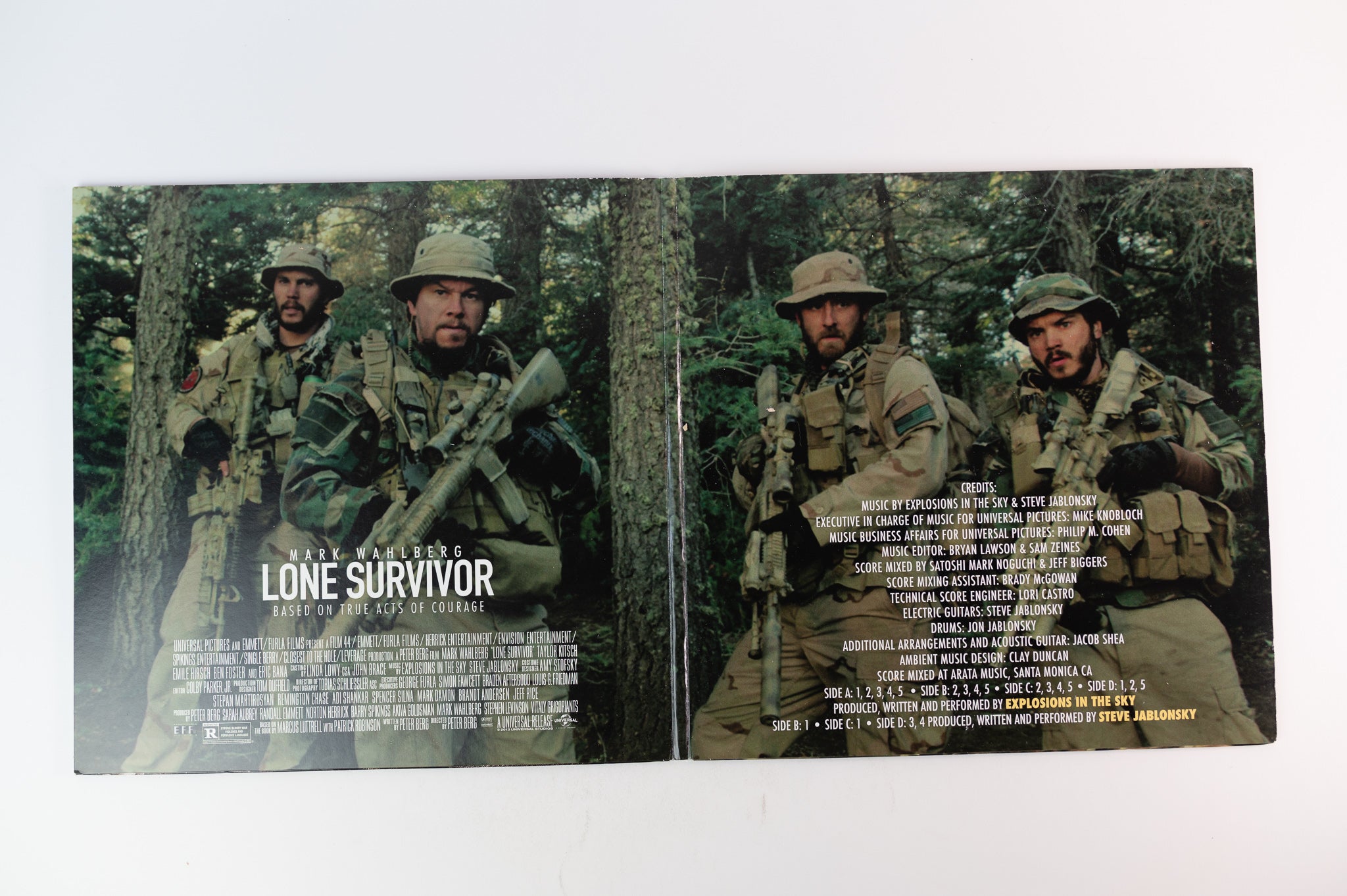 Explosions In The Sky & Steve Jablonsky - Lone Survivor (Soundtrack) on Filmtrax 180 Gram