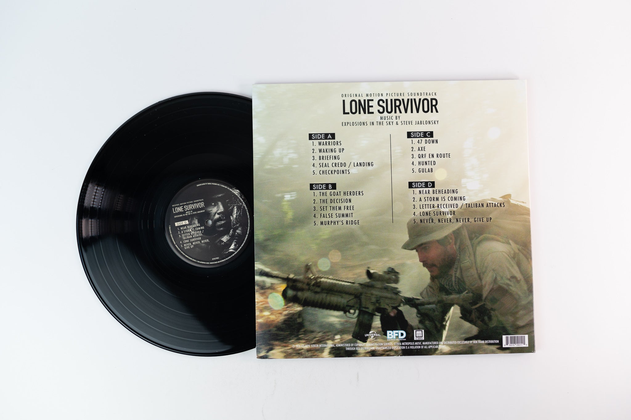 Explosions In The Sky & Steve Jablonsky - Lone Survivor (Soundtrack) on Filmtrax 180 Gram