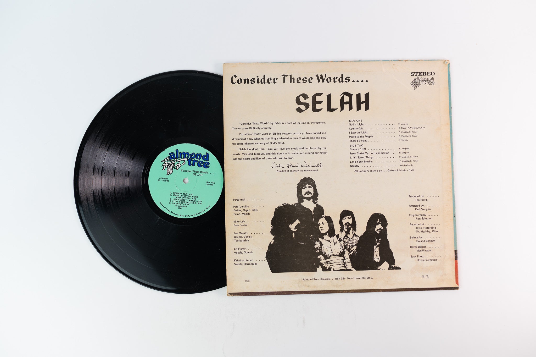 Selah - Consider These Words on Almond Tree