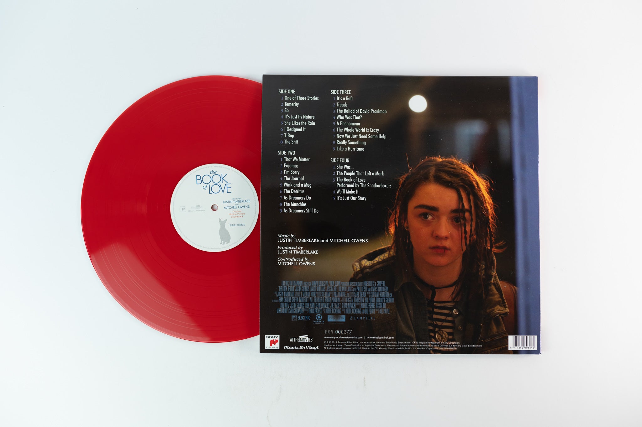 Justin Timberlake And Mitchell Owens - The Book Of Love (Soundtrack) on Music on Vinyl Limited Numbered Red Vinyl