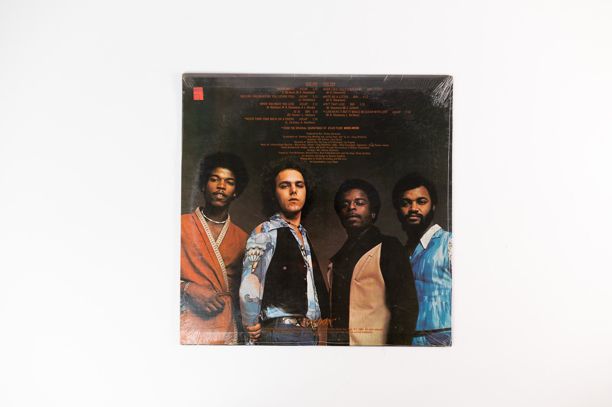 Infernal Blues Machine - Adios Amigo on London Sealed
