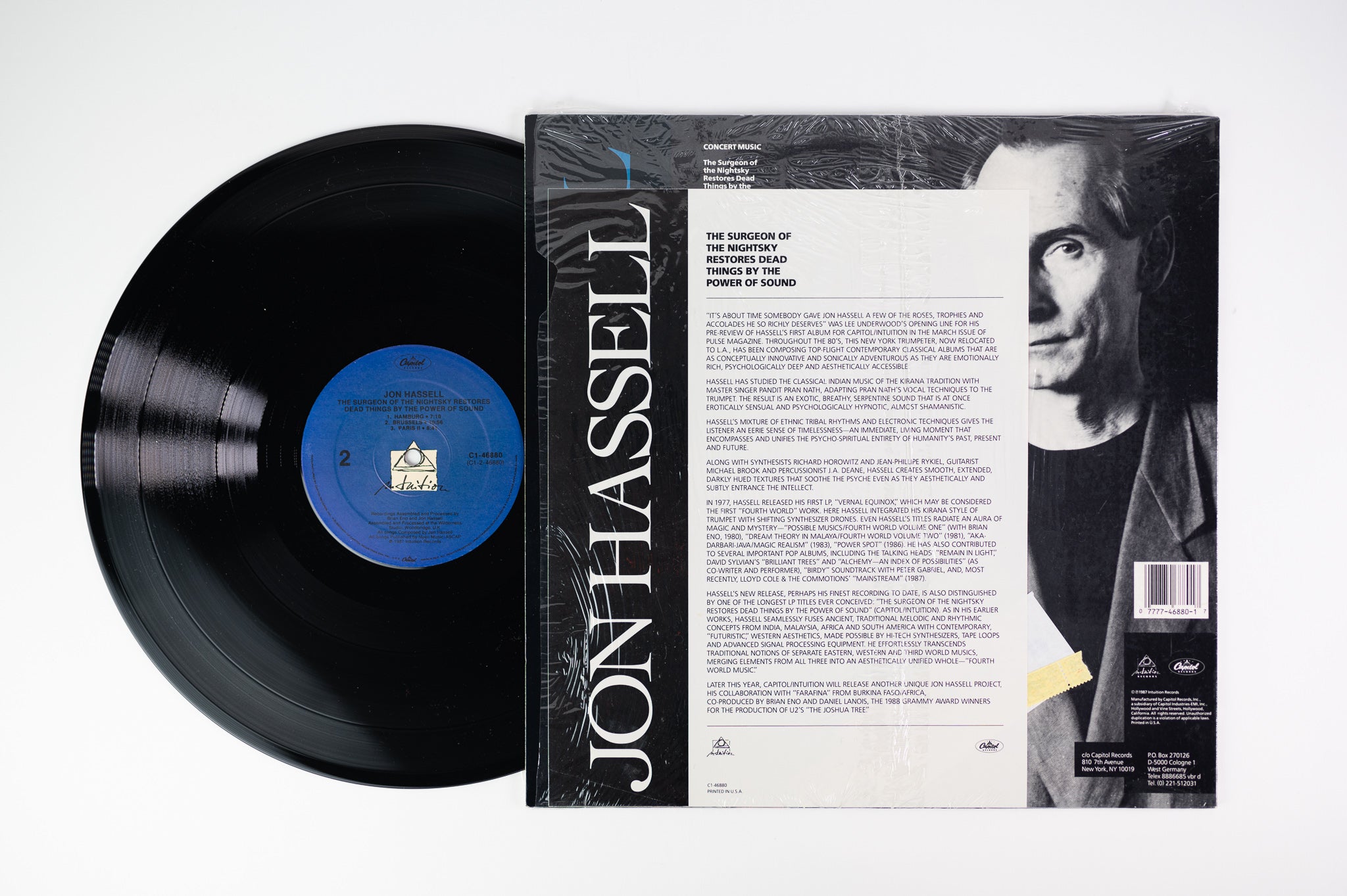 Jon Hassell – The Surgeon Of The Nightsky Restores Dead Things By The Power Of Sound, Vinyl LP