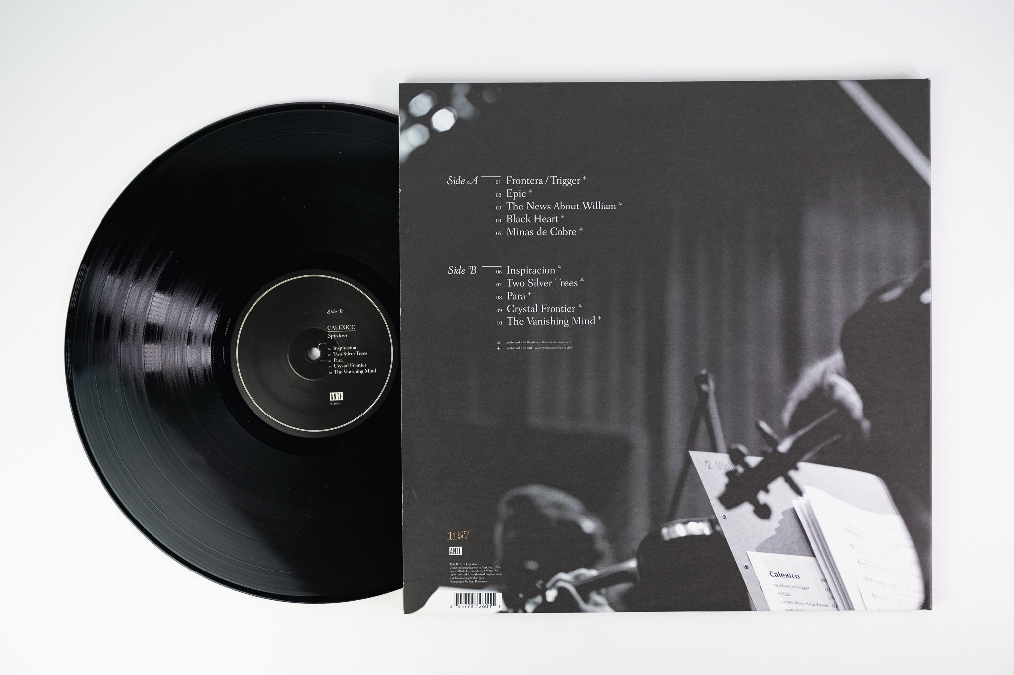 Calexico - Spiritoso on Anti Limited Edition Numbered
